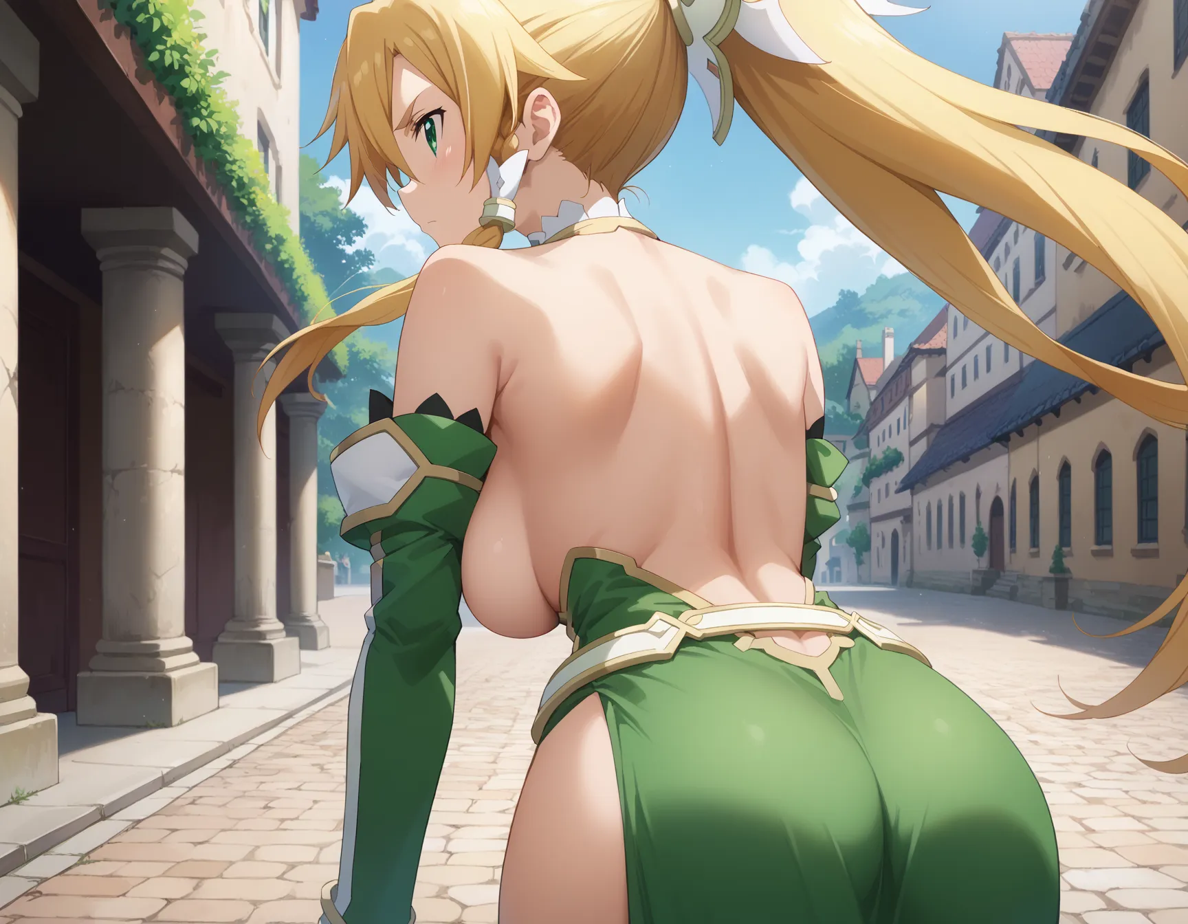 ソードアート・オンラインに登場するリーファちゃんのエロいAI画像432枚！(6ページ目)の5枚目の画像です。