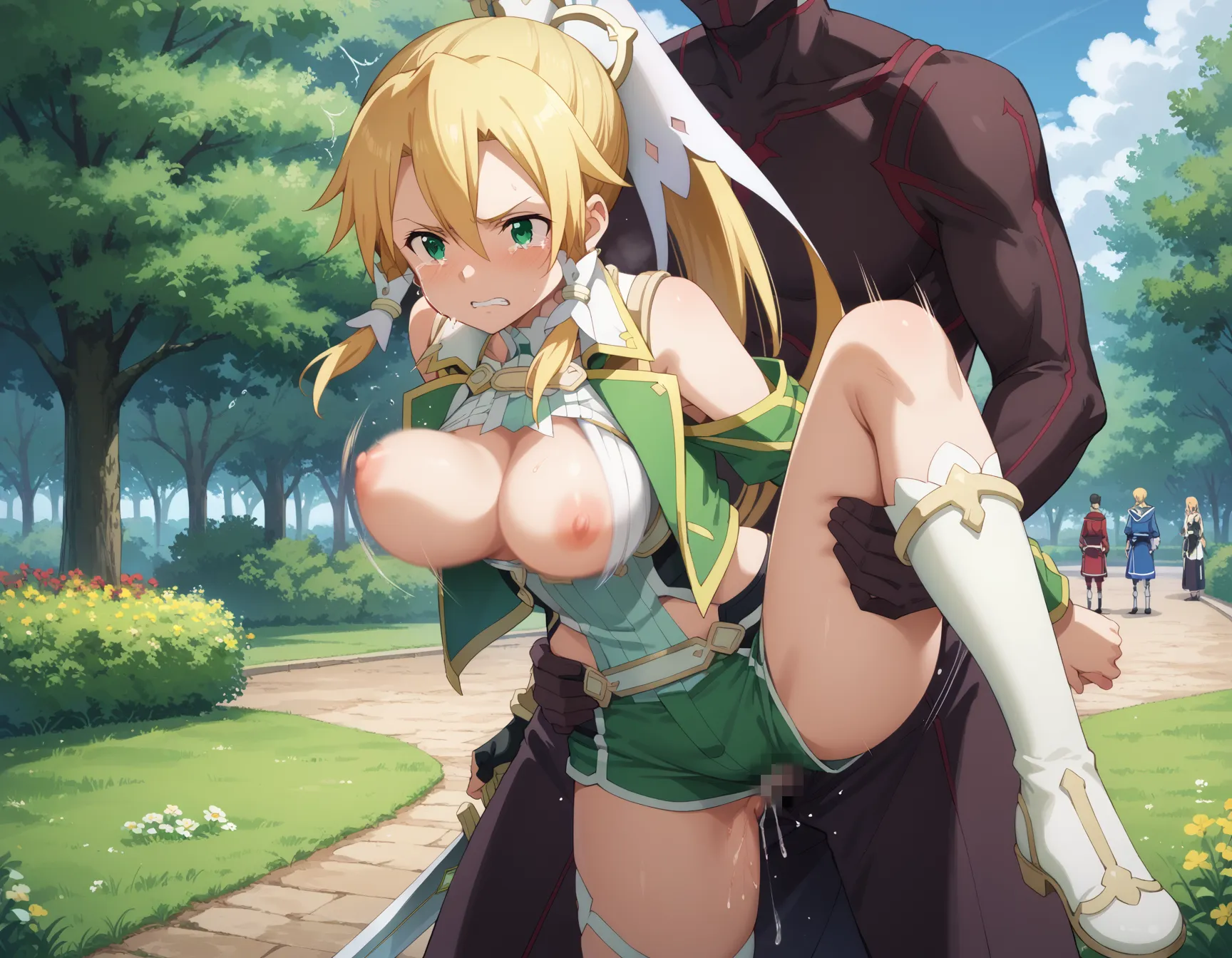 ソードアート・オンラインに登場するリーファちゃんのエロいAI画像432枚！の21枚目の画像です。