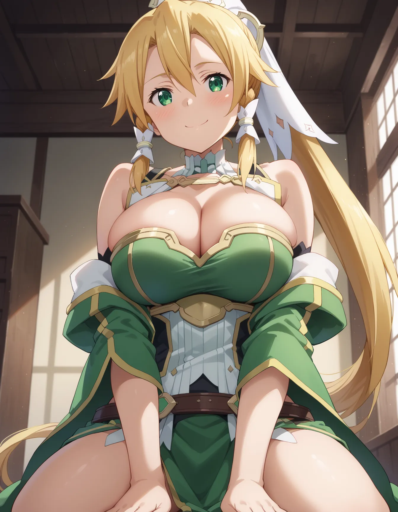 ソードアート・オンラインに登場するリーファちゃんのエロいAI画像432枚！(7ページ目)の27枚目の画像です。