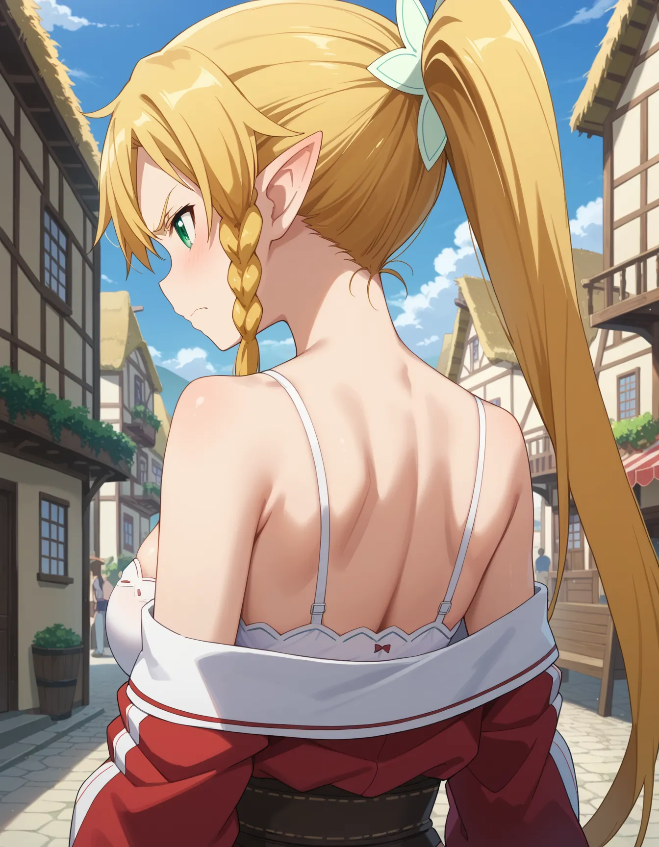 ソードアート・オンラインに登場するリーファちゃんのエロいAI画像432枚！(8ページ目)の20枚目の画像です。