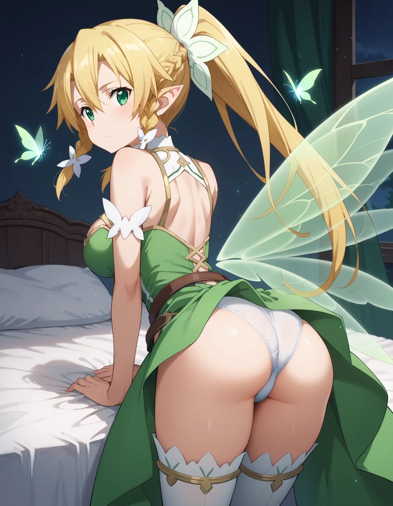 ソードアート・オンラインに登場するリーファちゃんのエロいAI画像432枚！(8ページ目)の39枚目の画像です。