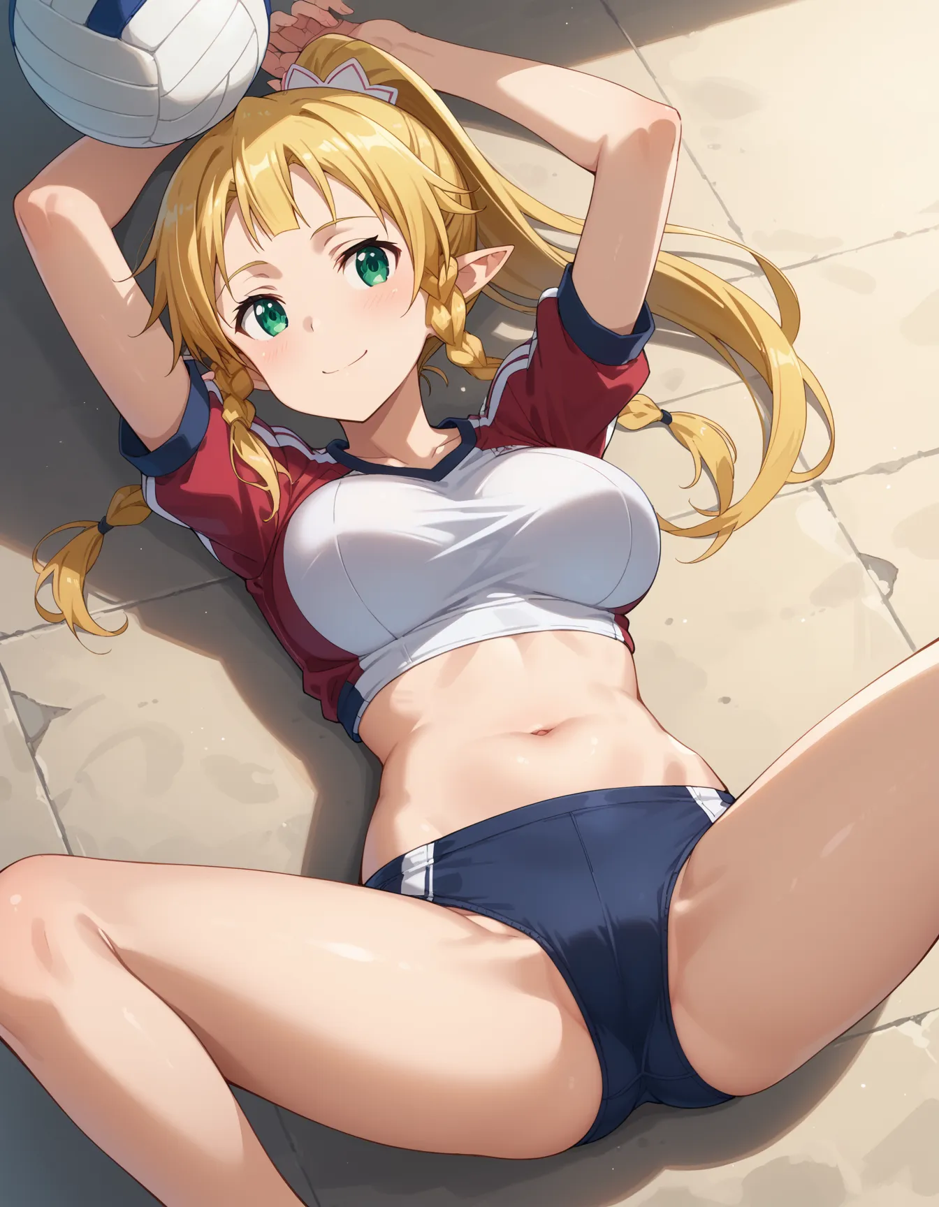 ソードアート・オンラインに登場するリーファちゃんのエロいAI画像432枚！(9ページ目)の4枚目の画像です。