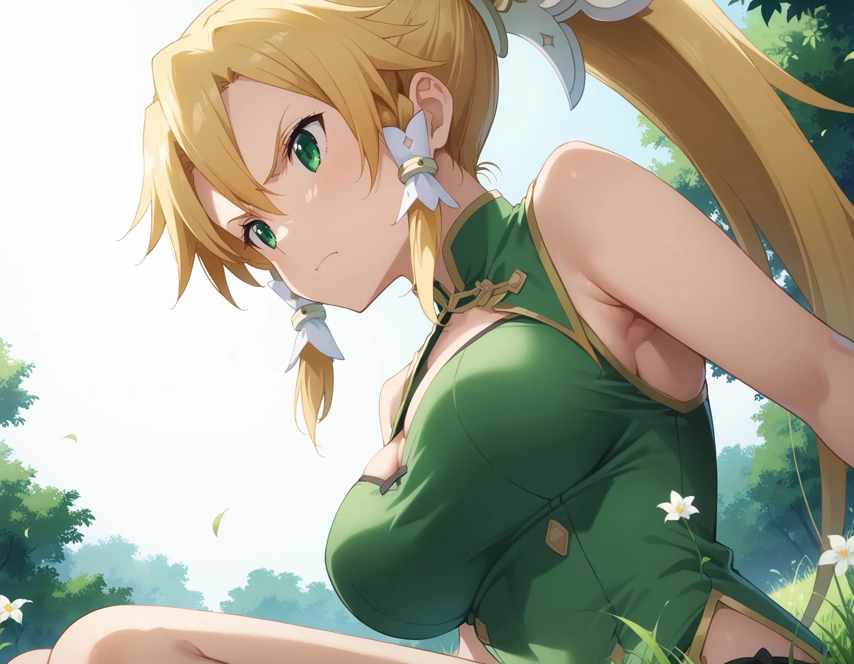 ソードアート・オンラインに登場するリーファちゃんのエロいAI画像432枚！(9ページ目)の18枚目の画像です。