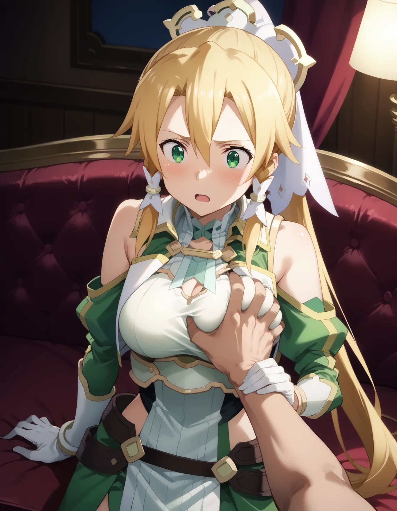 ソードアート・オンラインに登場するリーファちゃんのエロいAI画像432枚！(9ページ目)の33枚目の画像です。