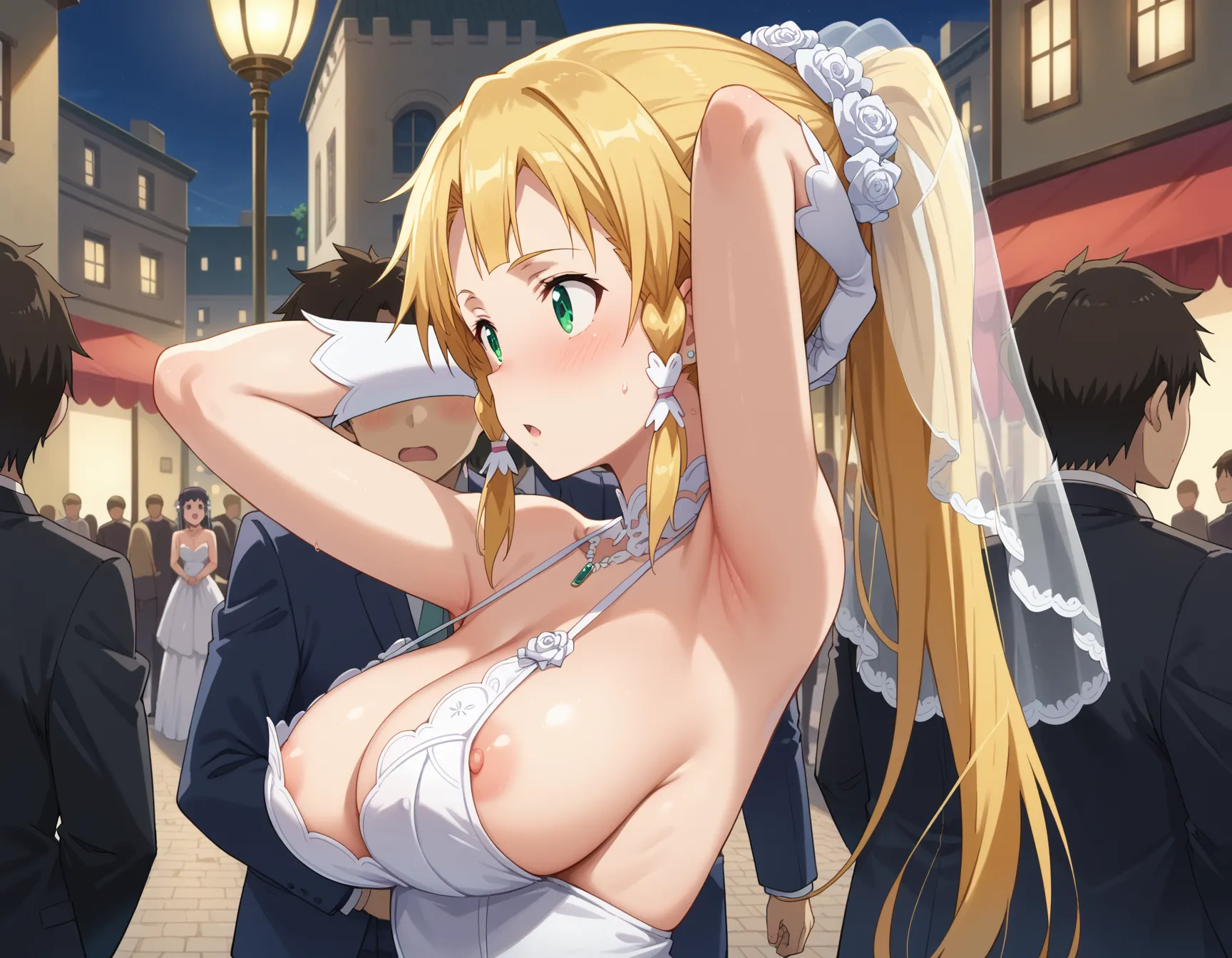 ソードアート・オンラインに登場するリーファちゃんのエロいAI画像432枚！(10ページ目)の3枚目の画像です。