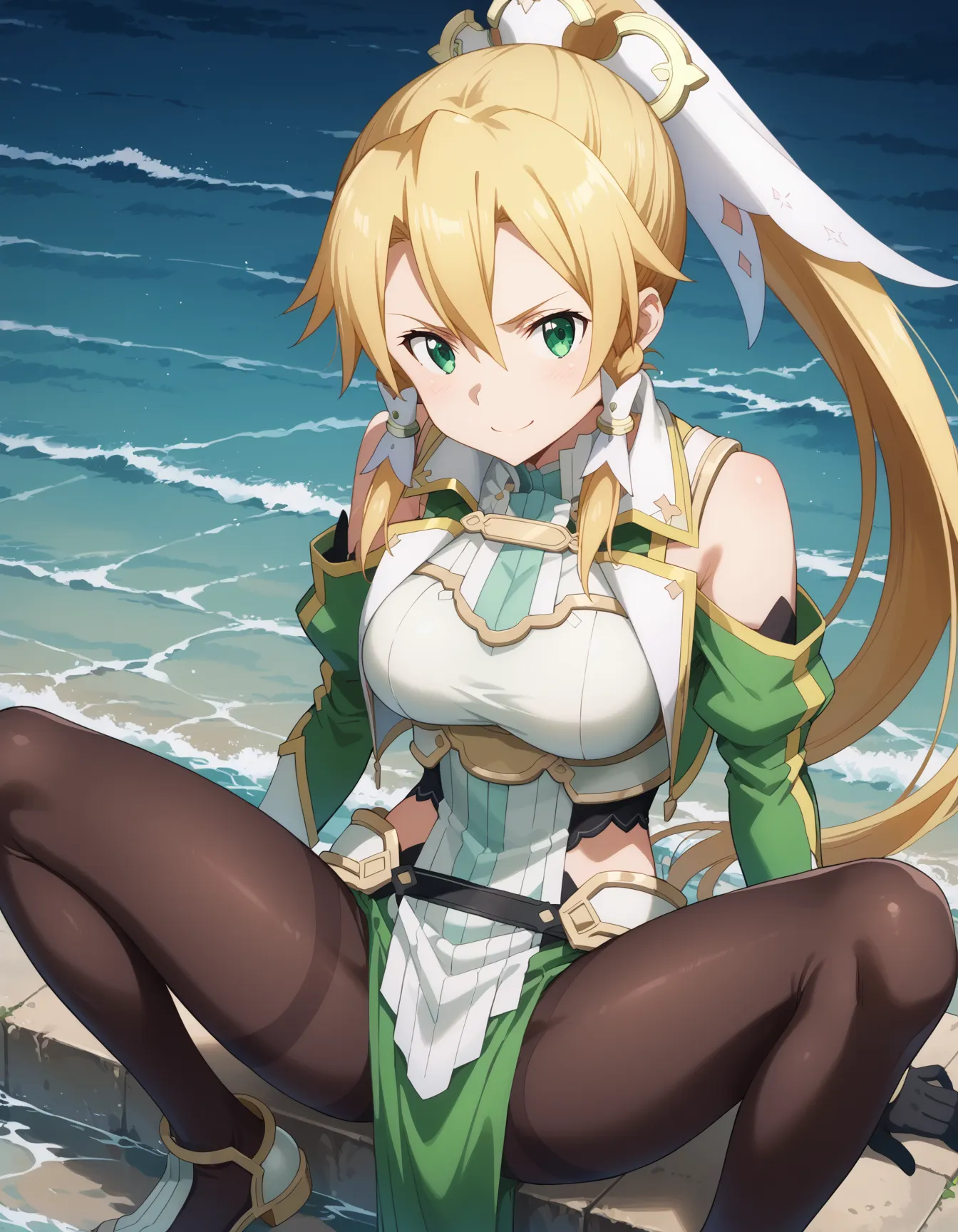 ソードアート・オンラインに登場するリーファちゃんのエロいAI画像432枚！(10ページ目)の4枚目の画像です。
