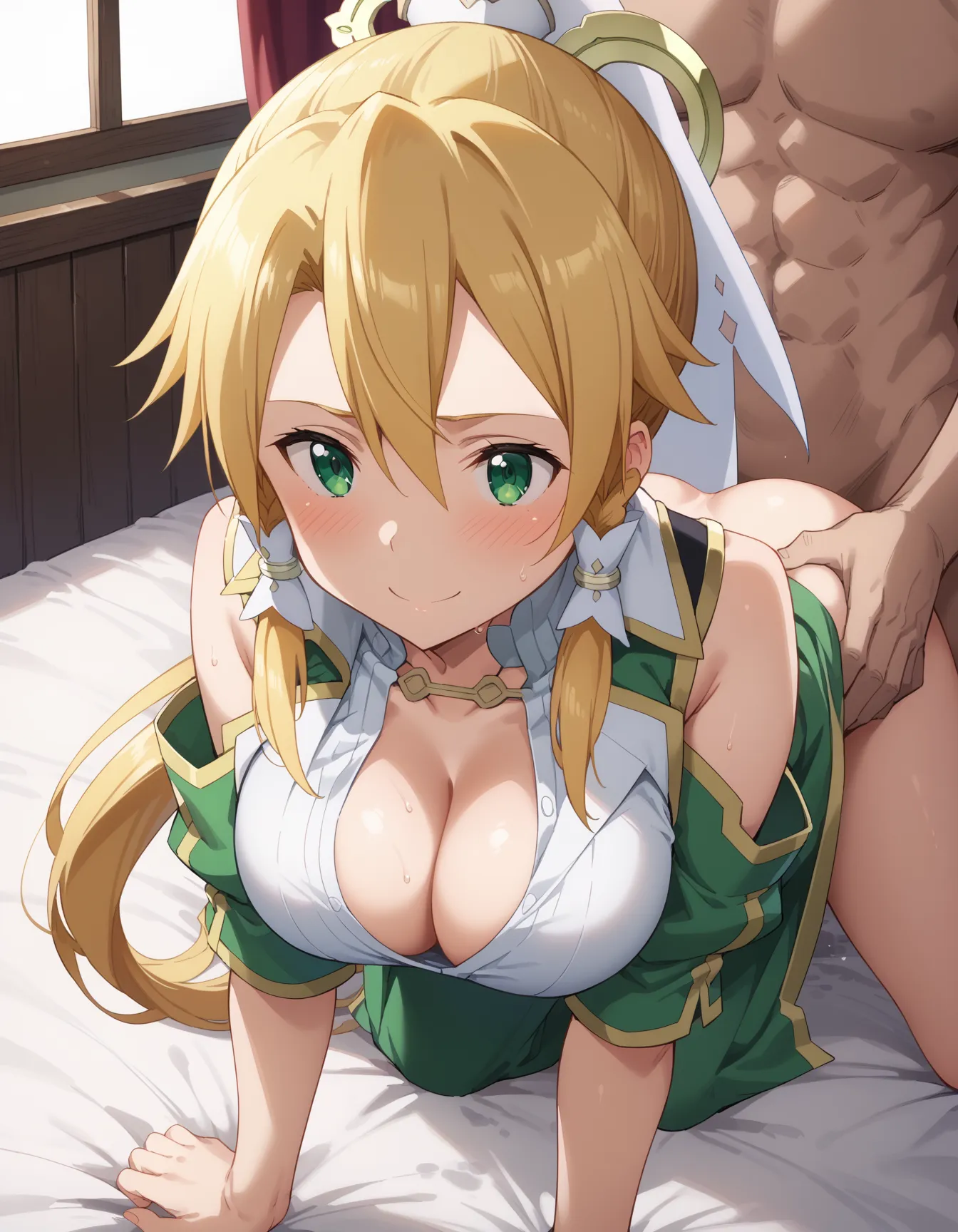 ソードアート・オンラインに登場するリーファちゃんのエロいAI画像432枚！(10ページ目)の17枚目の画像です。