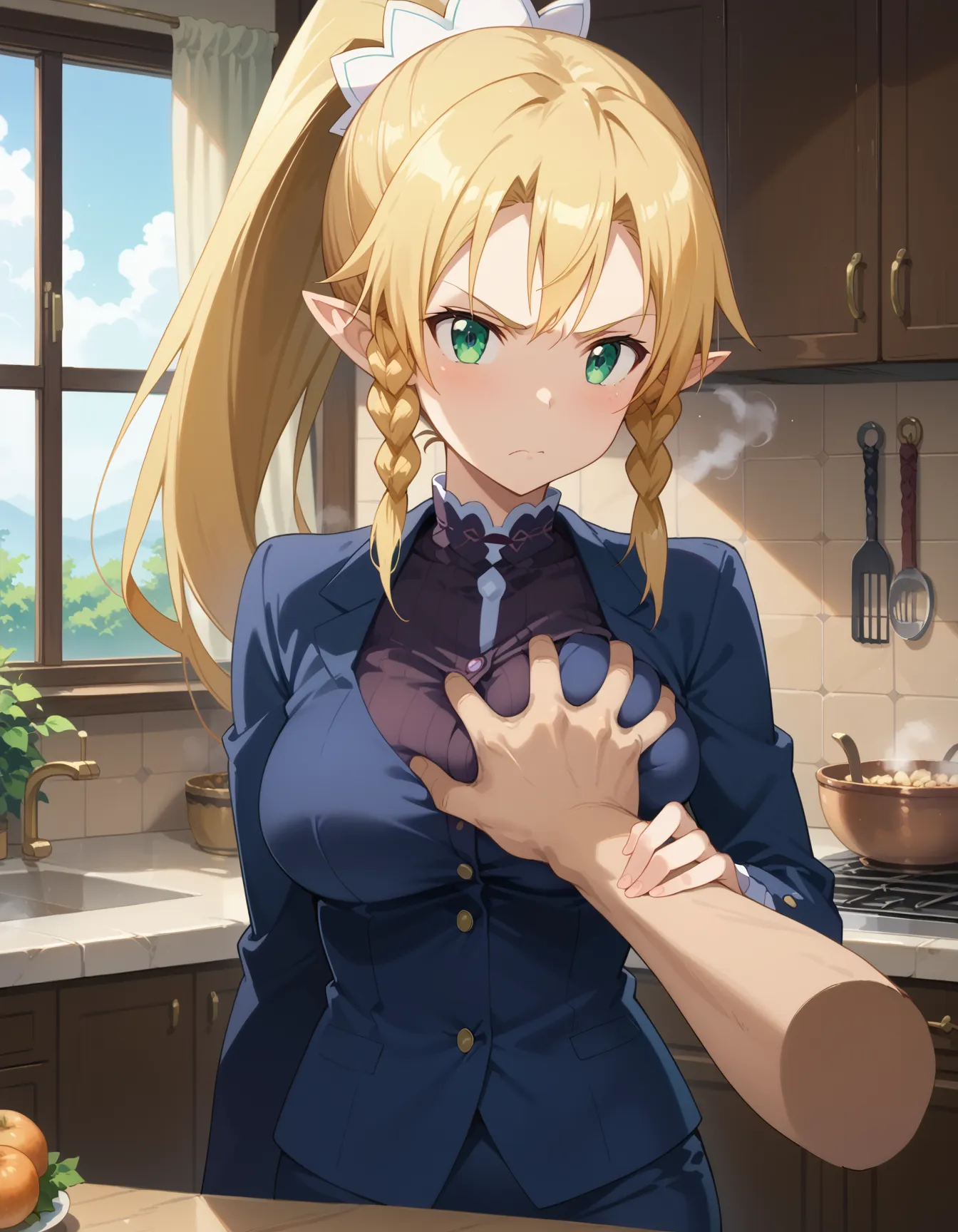 ソードアート・オンラインに登場するリーファちゃんのエロいAI画像432枚！(10ページ目)の40枚目の画像です。