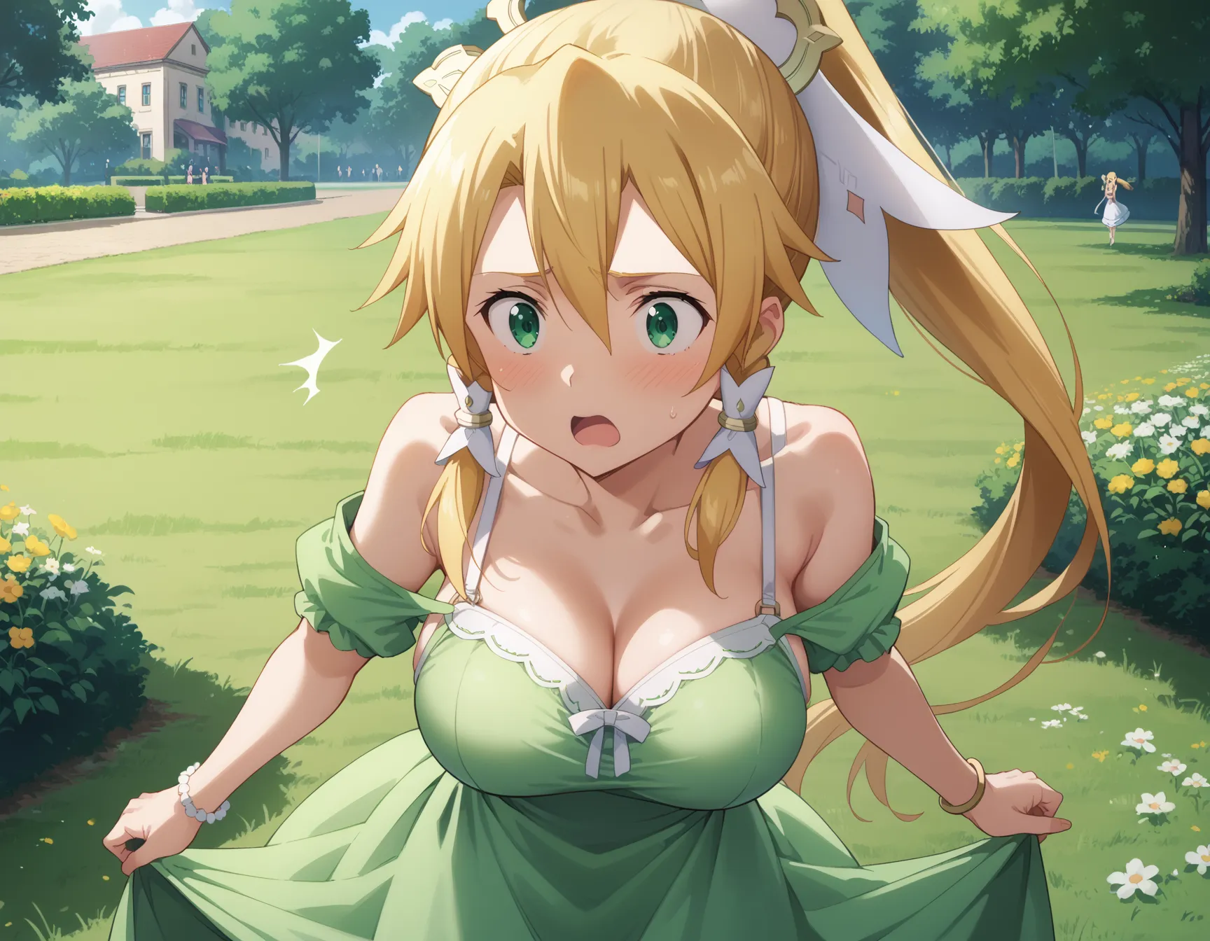 ソードアート・オンラインに登場するリーファちゃんのエロいAI画像432枚！(4ページ目)の39枚目の画像です。