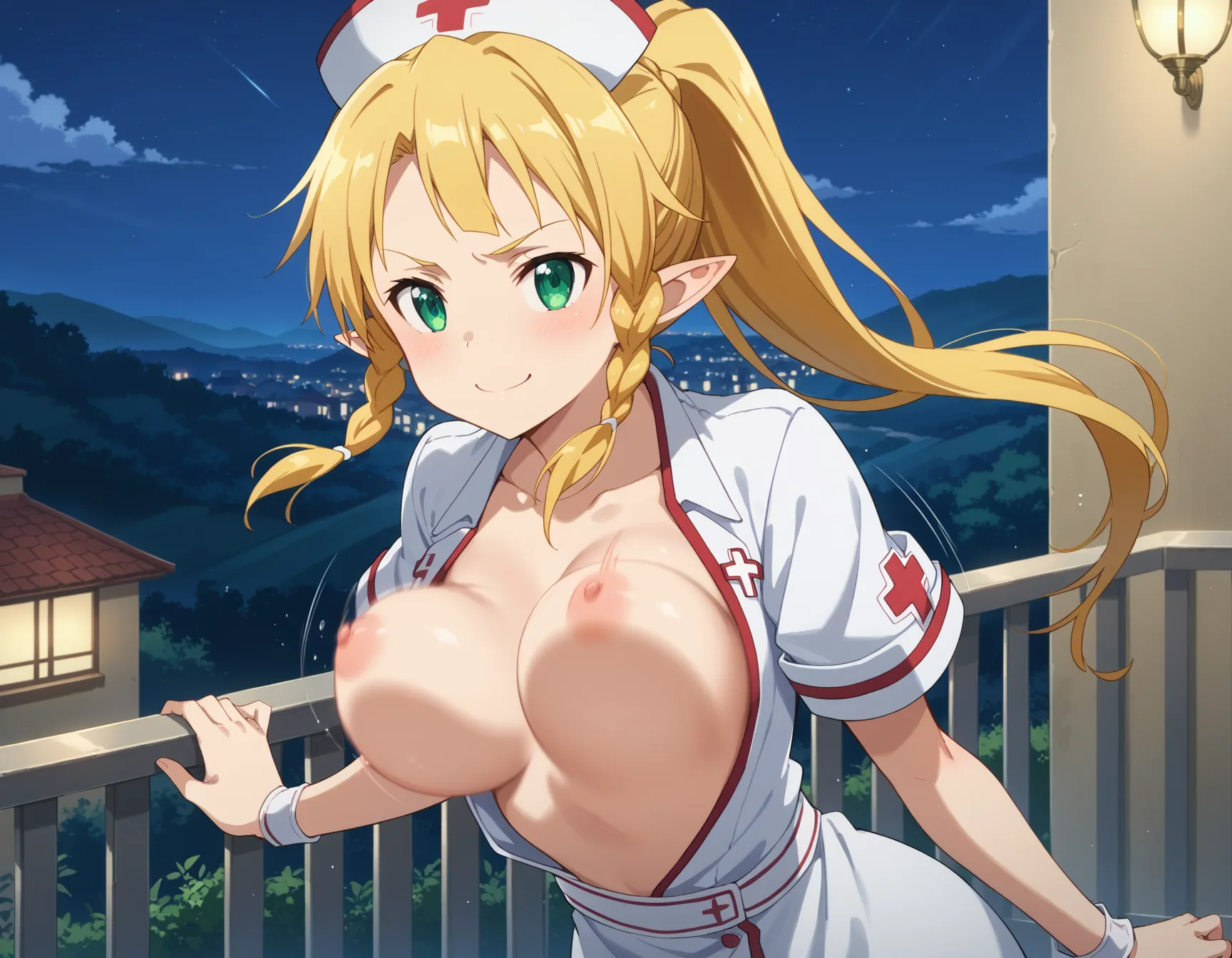 ソードアート・オンラインに登場するリーファちゃんのエロいAI画像432枚！(5ページ目)の8枚目の画像です。