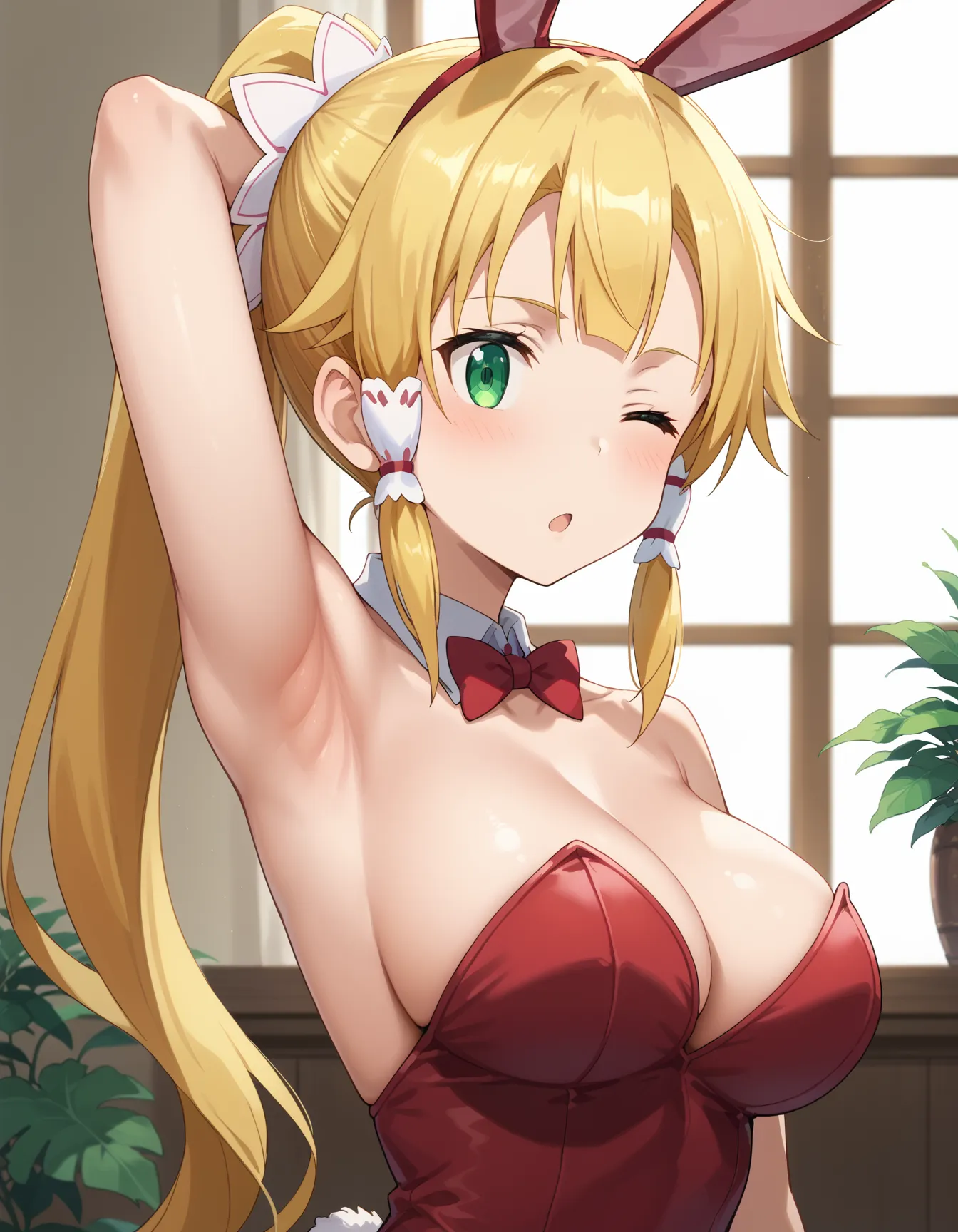 ソードアート・オンラインに登場するリーファちゃんのエロいAI画像432枚！の15枚目の画像です。