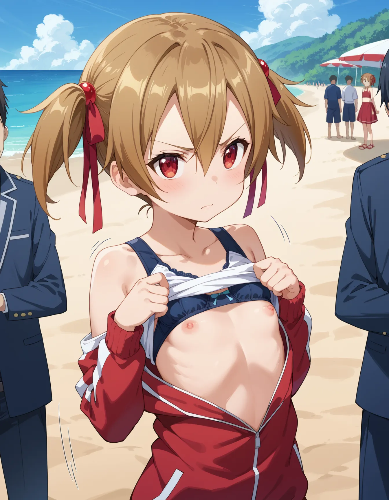 ソードアート・オンラインに登場するシリカ(綾野珪子)ちゃんのエロいAI画像420枚！(6ページ目)の21枚目の画像です。