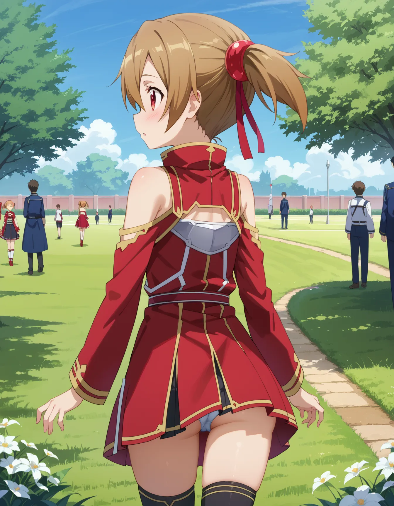 ソードアート・オンラインに登場するシリカ(綾野珪子)ちゃんのエロいAI画像420枚！(7ページ目)の7枚目の画像です。