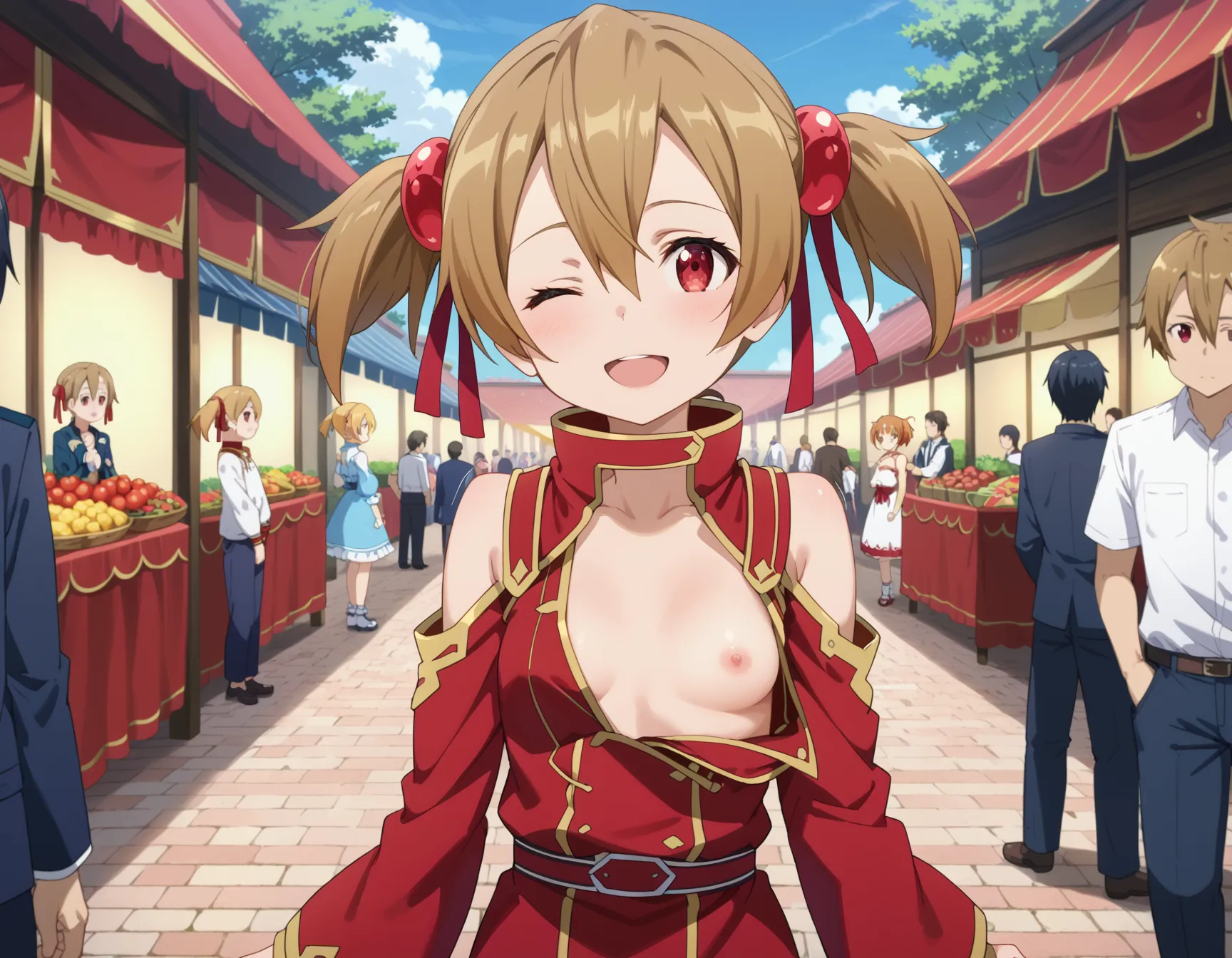 ソードアート・オンラインに登場するシリカ(綾野珪子)ちゃんのエロいAI画像420枚！(7ページ目)の16枚目の画像です。