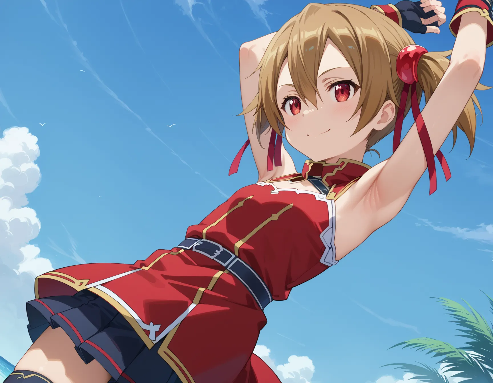ソードアート・オンラインに登場するシリカ(綾野珪子)ちゃんのエロいAI画像420枚！(7ページ目)の36枚目の画像です。