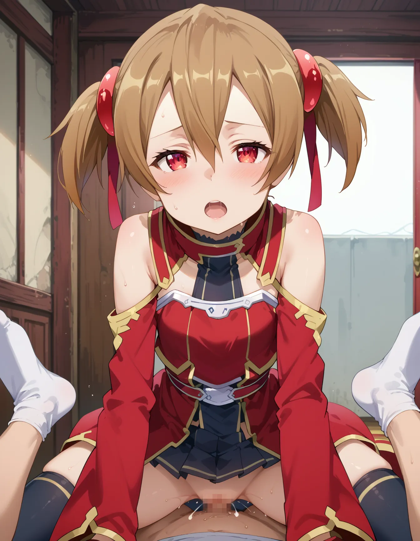 【シリカエロ画像】ソードアート・オンラインに登場するシリカ(綾野珪子)ちゃんのエロいAI画像420枚！(7ページ目)_次ページのエロ画像