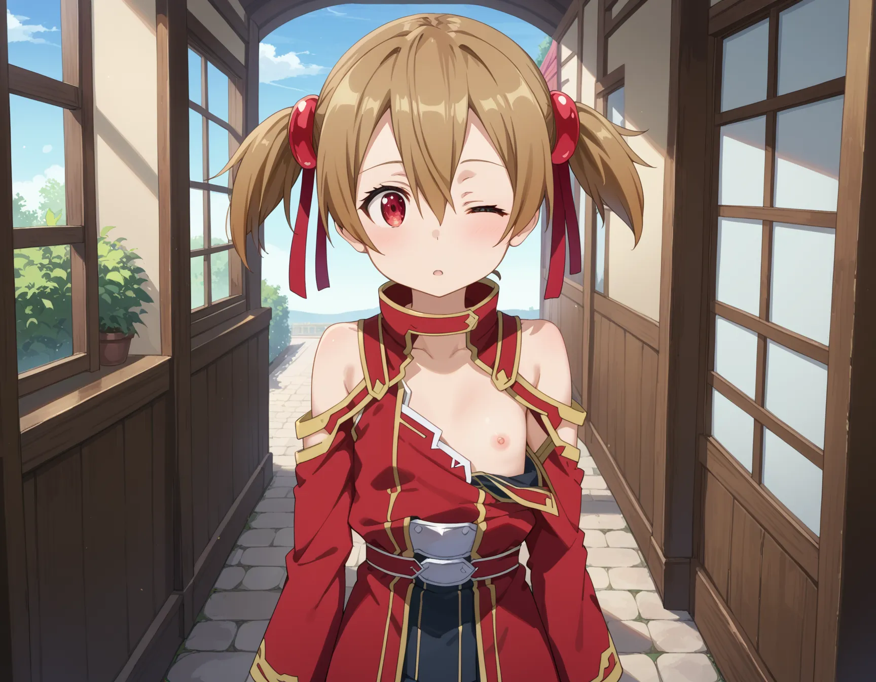 ソードアート・オンラインに登場するシリカ(綾野珪子)ちゃんのエロいAI画像420枚！(8ページ目)の11枚目の画像です。