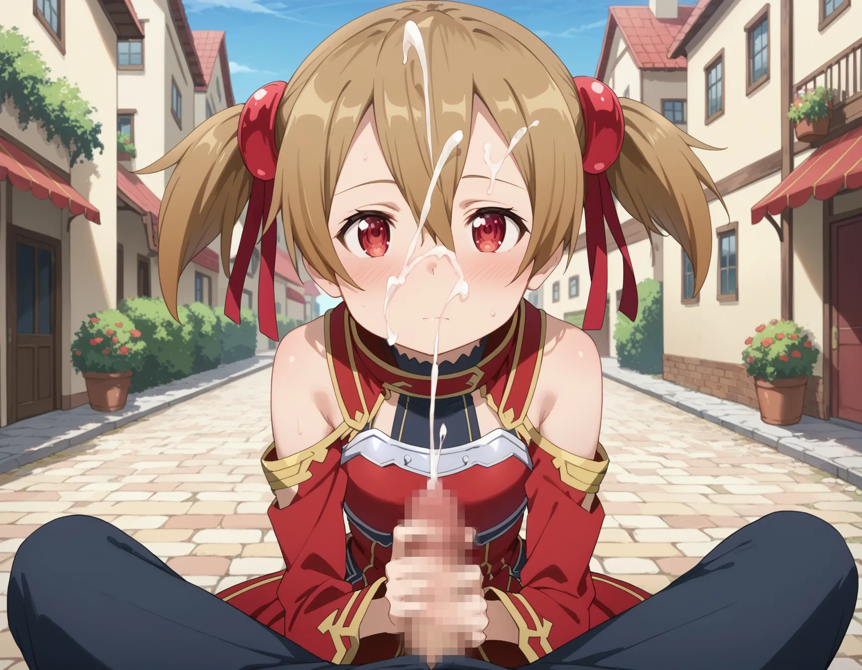 ソードアート・オンラインに登場するシリカ(綾野珪子)ちゃんのエロいAI画像420枚！(8ページ目)の25枚目の画像です。