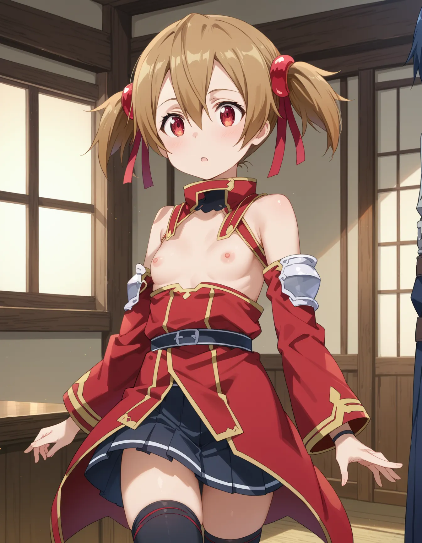 ソードアート・オンラインに登場するシリカ(綾野珪子)ちゃんのエロいAI画像420枚！(8ページ目)の34枚目の画像です。