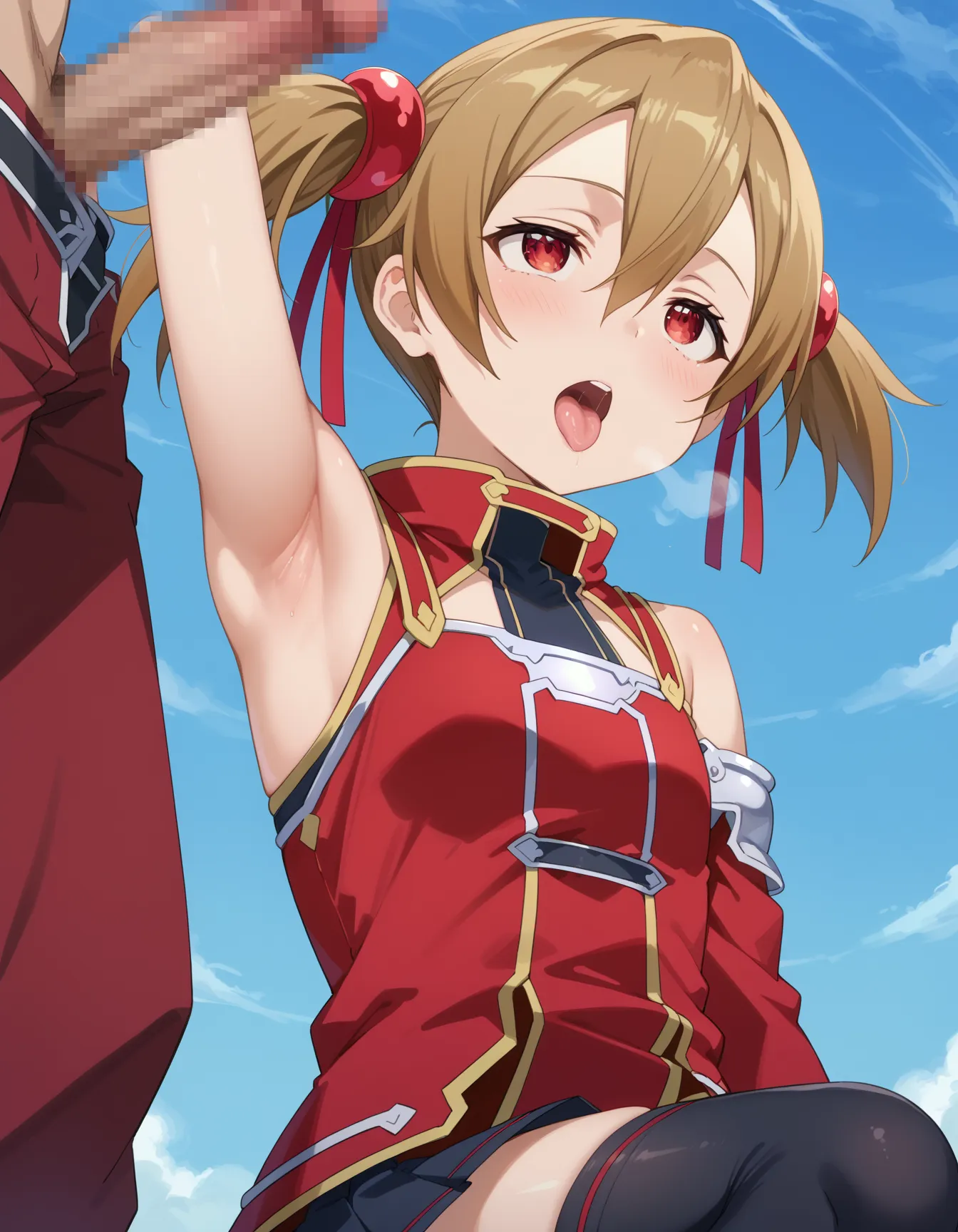 ソードアート・オンラインに登場するシリカ(綾野珪子)ちゃんのエロいAI画像420枚！(9ページ目)の5枚目の画像です。