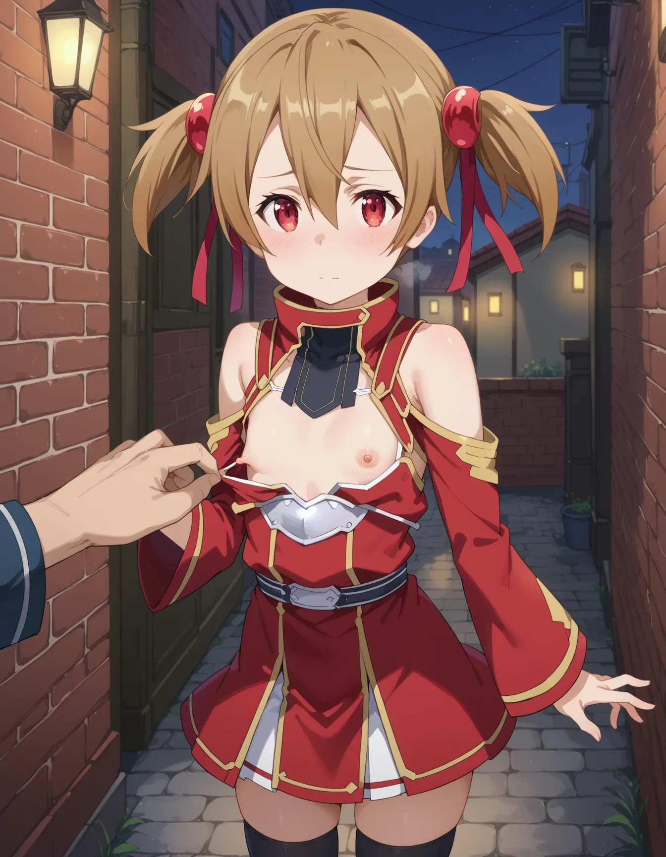 ソードアート・オンラインに登場するシリカ(綾野珪子)ちゃんのエロいAI画像420枚！(9ページ目)の36枚目の画像です。