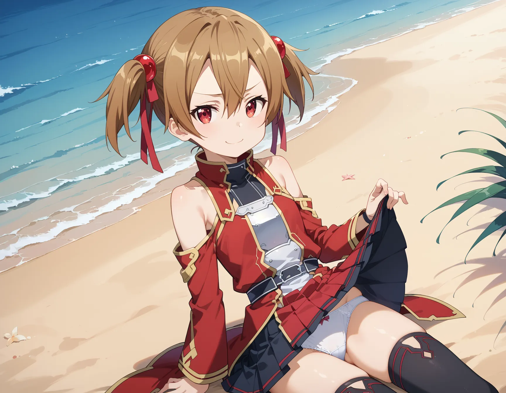 ソードアート・オンラインに登場するシリカ(綾野珪子)ちゃんのエロいAI画像420枚！(10ページ目)の16枚目の画像です。