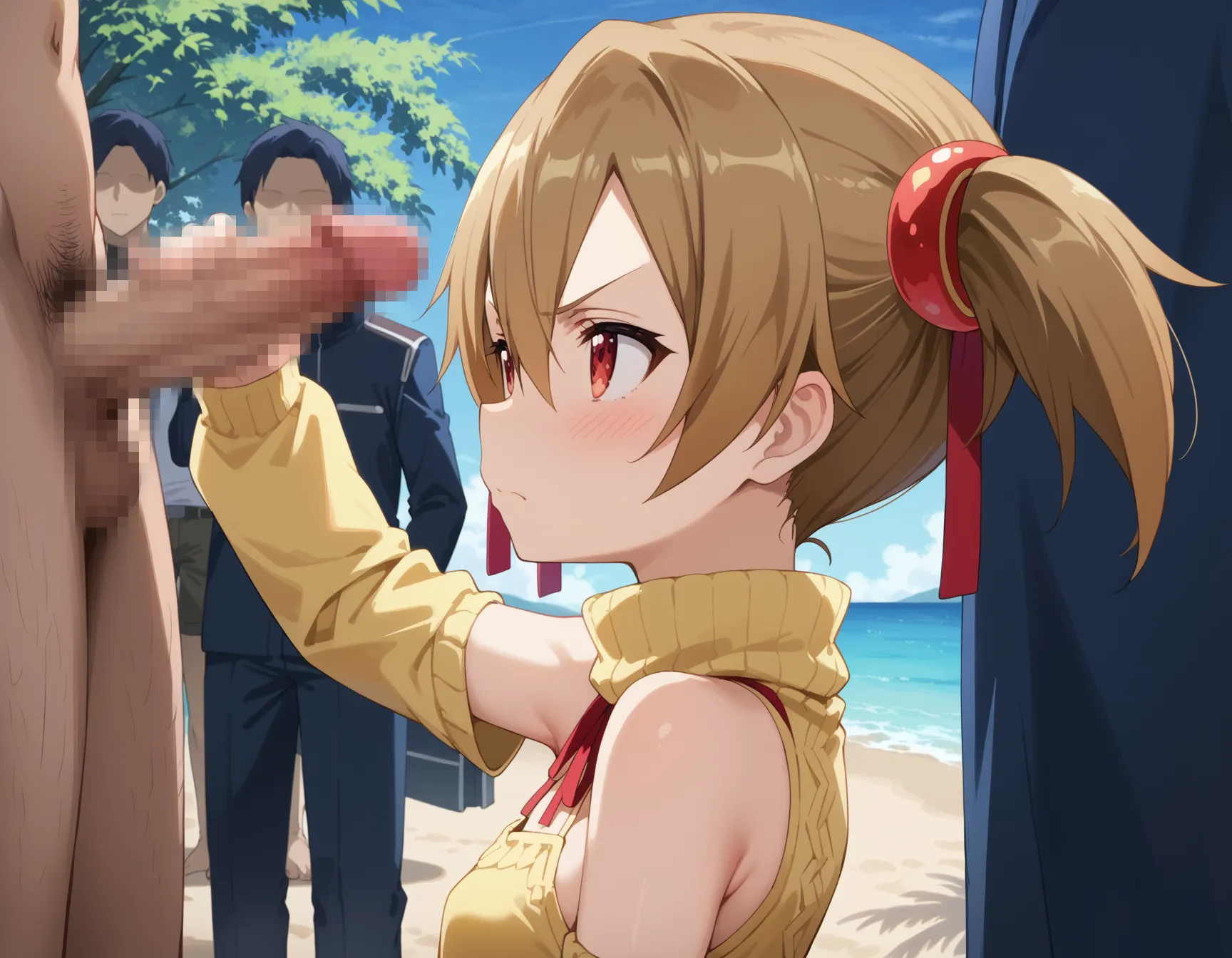 ソードアート・オンラインに登場するシリカ(綾野珪子)ちゃんのエロいAI画像420枚！(10ページ目)の20枚目の画像です。