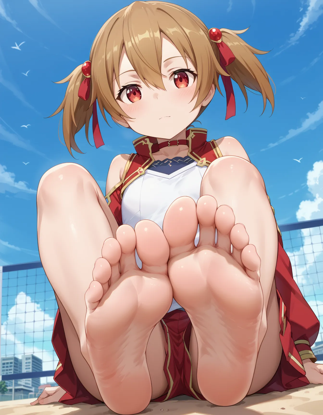 ソードアート・オンラインに登場するシリカ(綾野珪子)ちゃんのエロいAI画像420枚！(10ページ目)の39枚目の画像です。