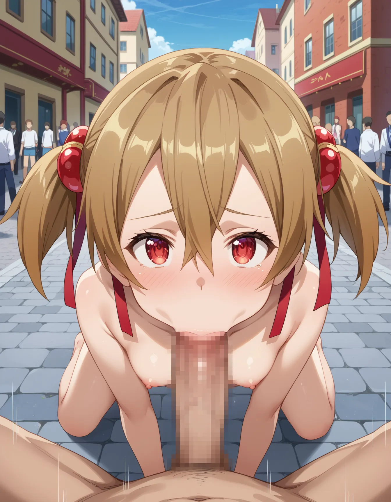 ソードアート・オンラインに登場するシリカ(綾野珪子)ちゃんのエロいAI画像420枚！(11ページ目)の7枚目の画像です。