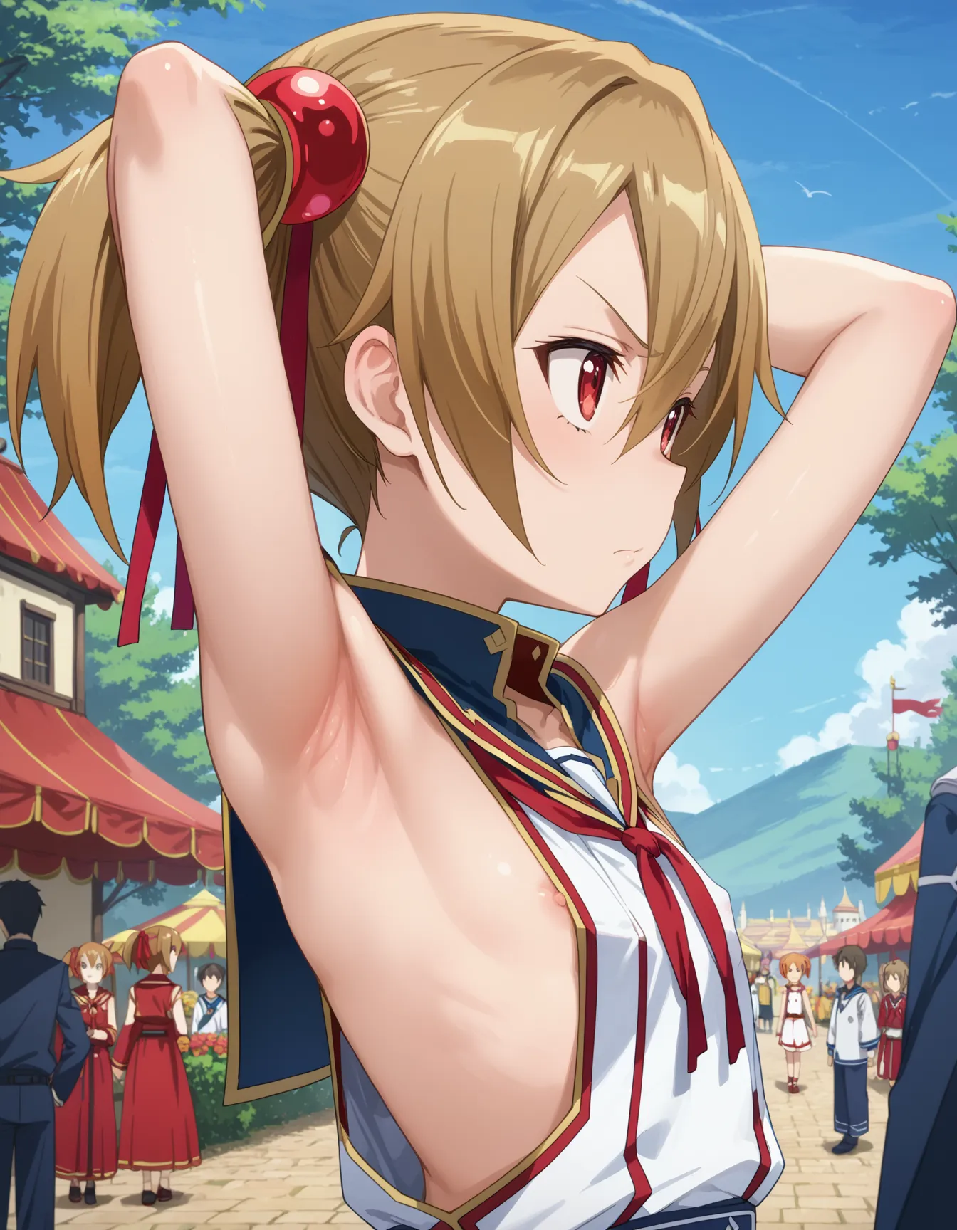 ソードアート・オンラインに登場するシリカ(綾野珪子)ちゃんのエロいAI画像420枚！(11ページ目)の20枚目の画像です。