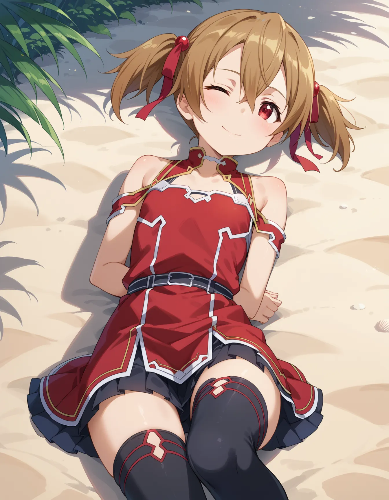 ソードアート・オンラインに登場するシリカ(綾野珪子)ちゃんのエロいAI画像420枚！(2ページ目)の3枚目の画像です。