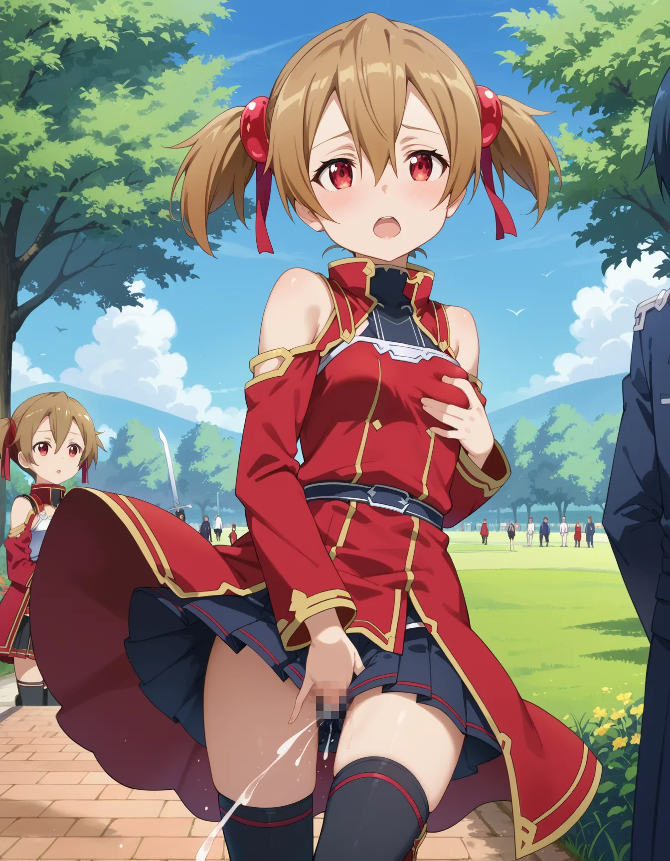 ソードアート・オンラインに登場するシリカ(綾野珪子)ちゃんのエロいAI画像420枚！(2ページ目)の11枚目の画像です。
