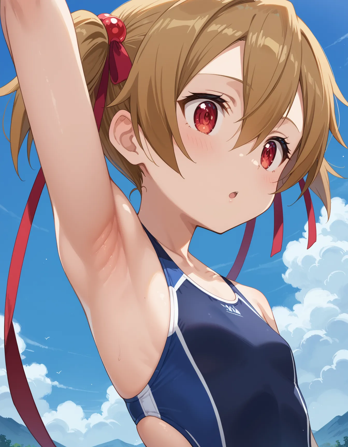 ソードアート・オンラインに登場するシリカ(綾野珪子)ちゃんのエロいAI画像420枚！(2ページ目)の22枚目の画像です。