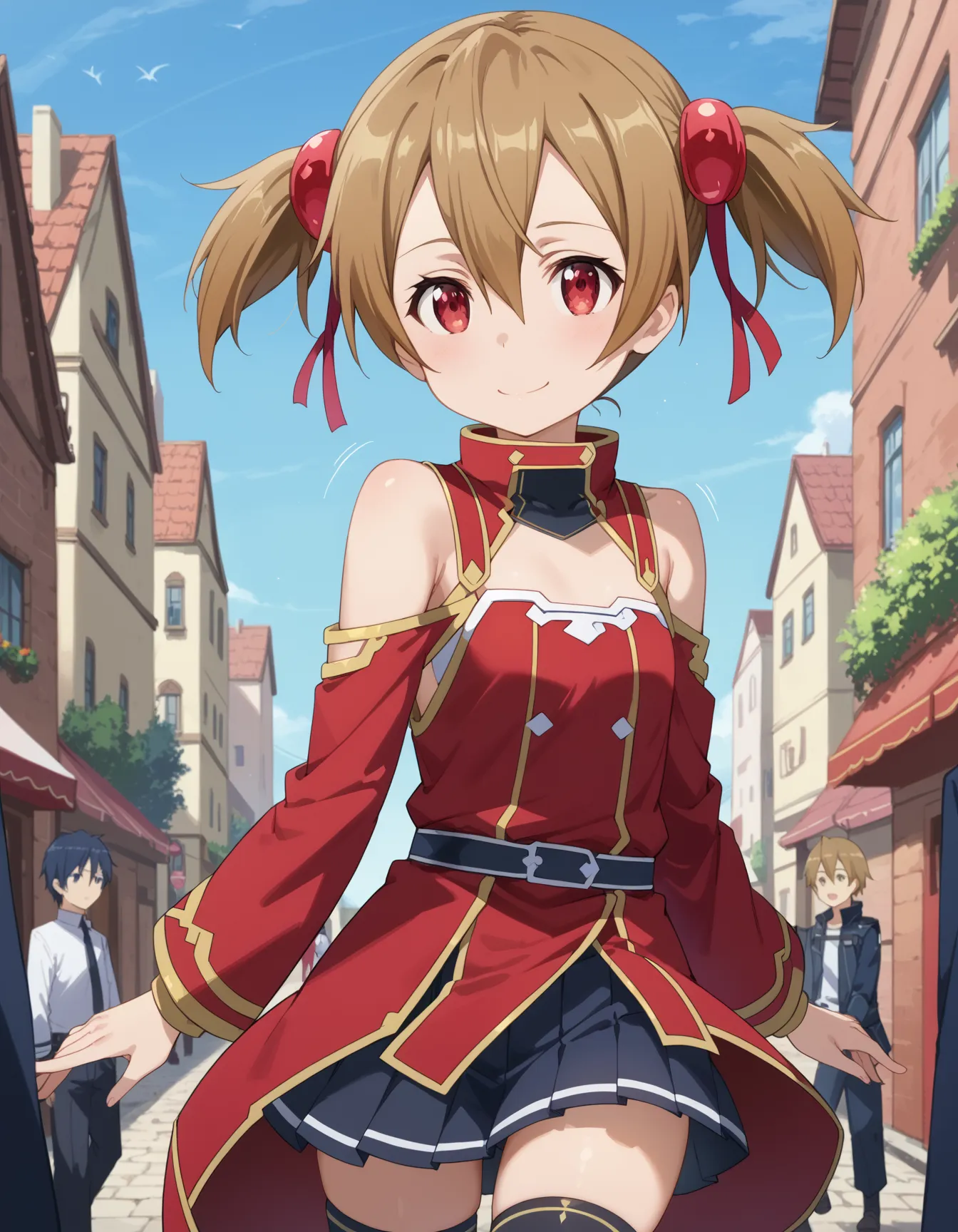 ソードアート・オンラインに登場するシリカ(綾野珪子)ちゃんのエロいAI画像420枚！(2ページ目)の23枚目の画像です。