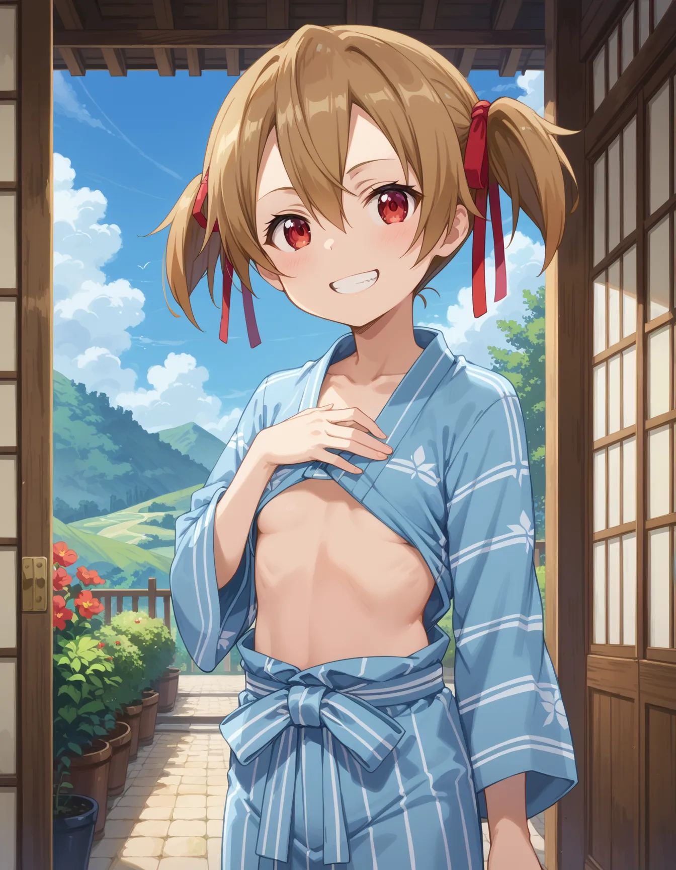 ソードアート・オンラインに登場するシリカ(綾野珪子)ちゃんのエロいAI画像420枚！(2ページ目)の37枚目の画像です。