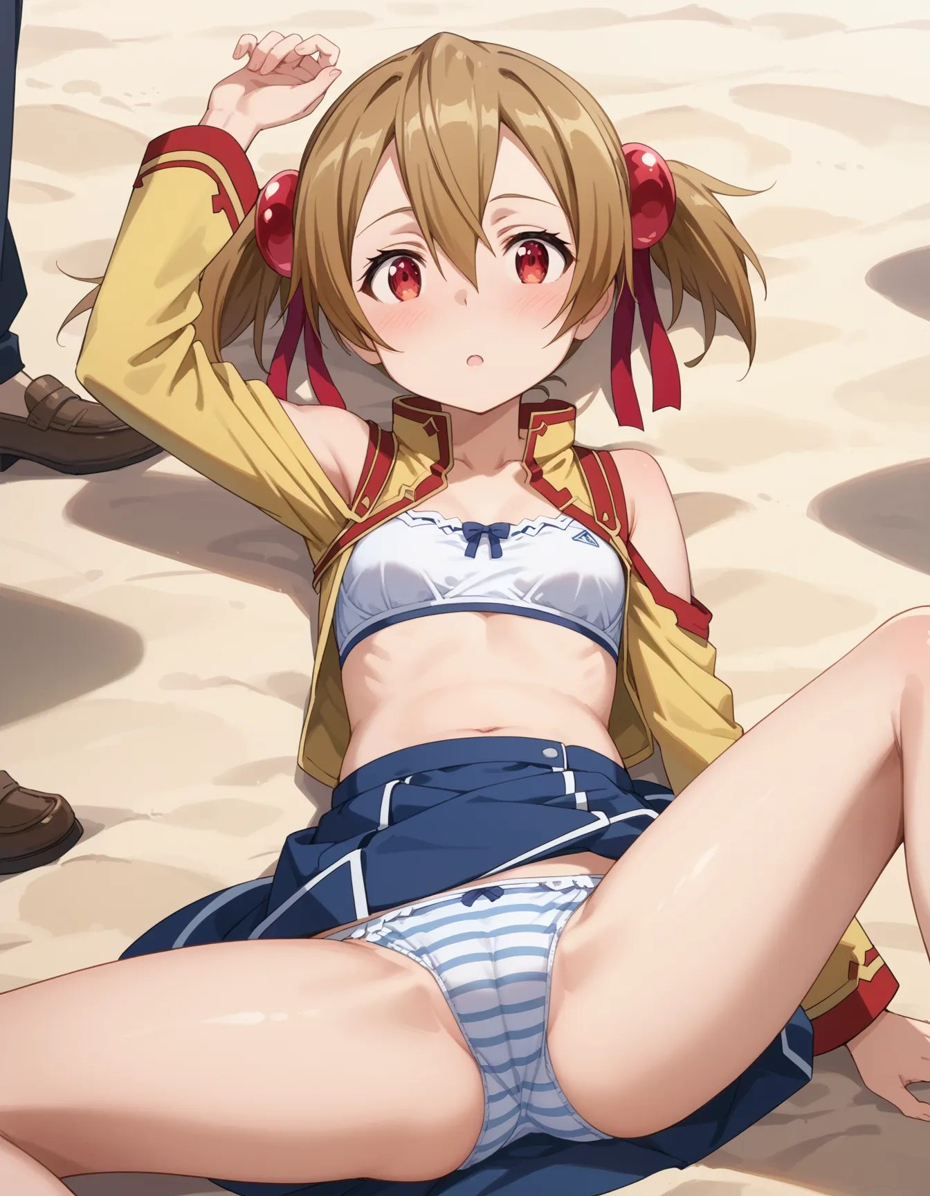 ソードアート・オンラインに登場するシリカ(綾野珪子)ちゃんのエロいAI画像420枚！(3ページ目)の3枚目の画像です。