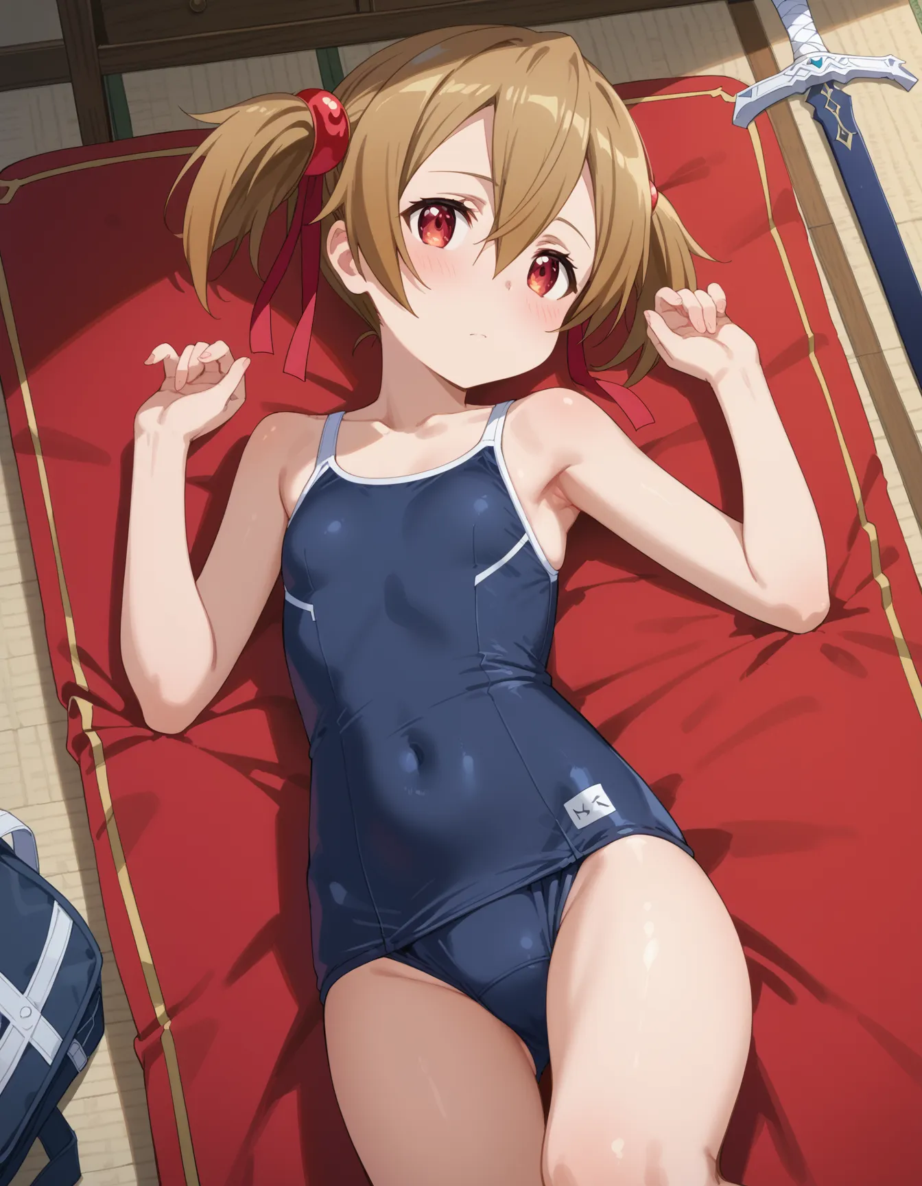 ソードアート・オンラインに登場するシリカ(綾野珪子)ちゃんのエロいAI画像420枚！(3ページ目)の4枚目の画像です。