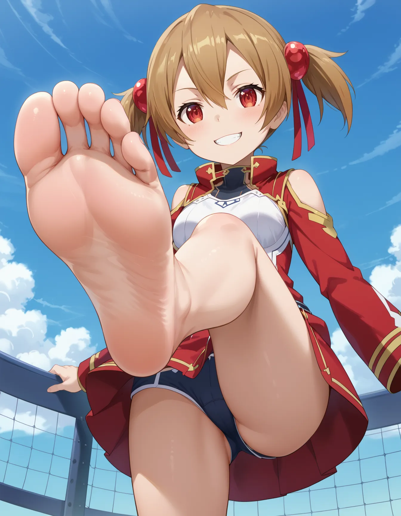 ソードアート・オンラインに登場するシリカ(綾野珪子)ちゃんのエロいAI画像420枚！の9枚目の画像です。