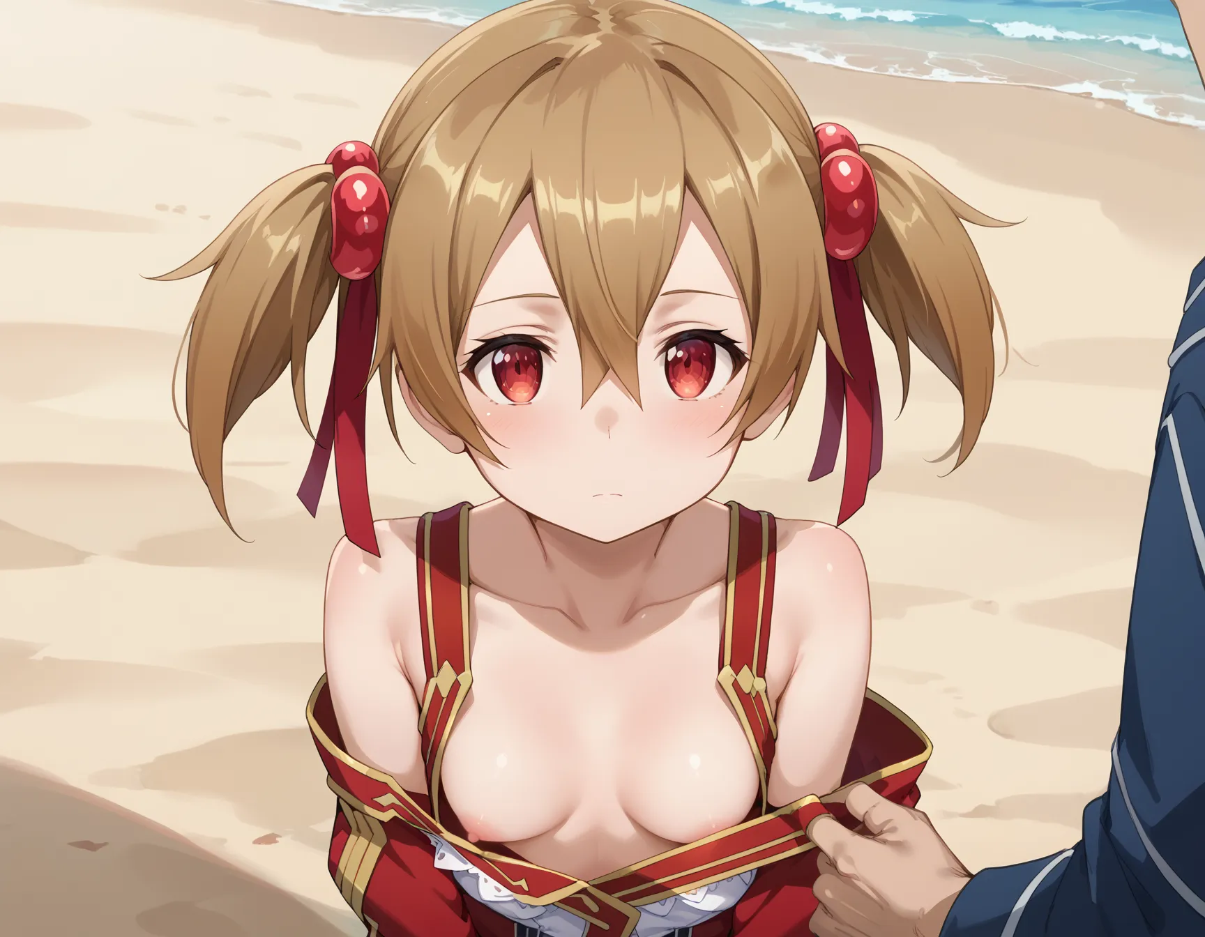 ソードアート・オンラインに登場するシリカ(綾野珪子)ちゃんのエロいAI画像420枚！(5ページ目)の24枚目の画像です。