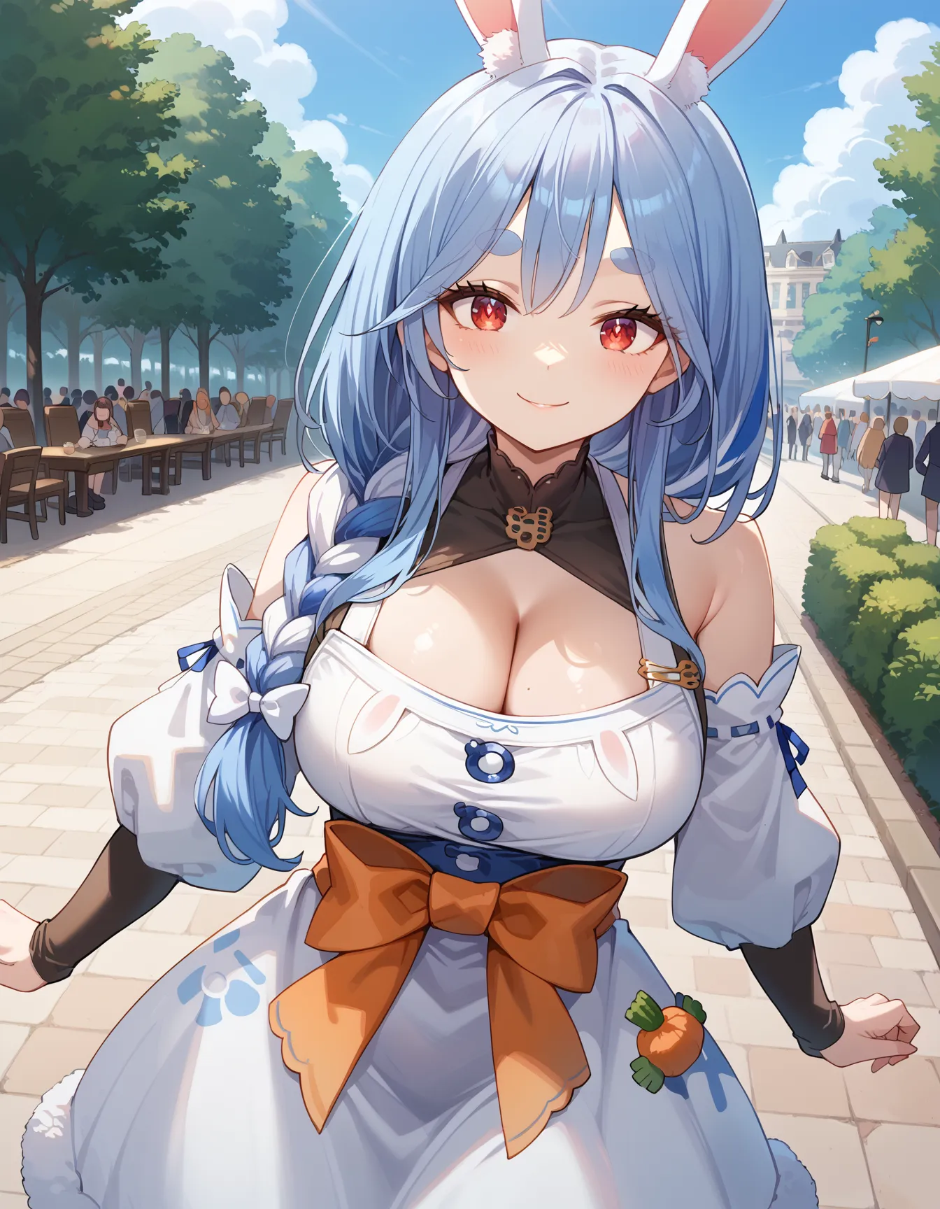 ホロライブの人気VTuber兎田ぺこらちゃんのお母さまのエロいAI画像440枚！(6ページ目)の22枚目の画像です。