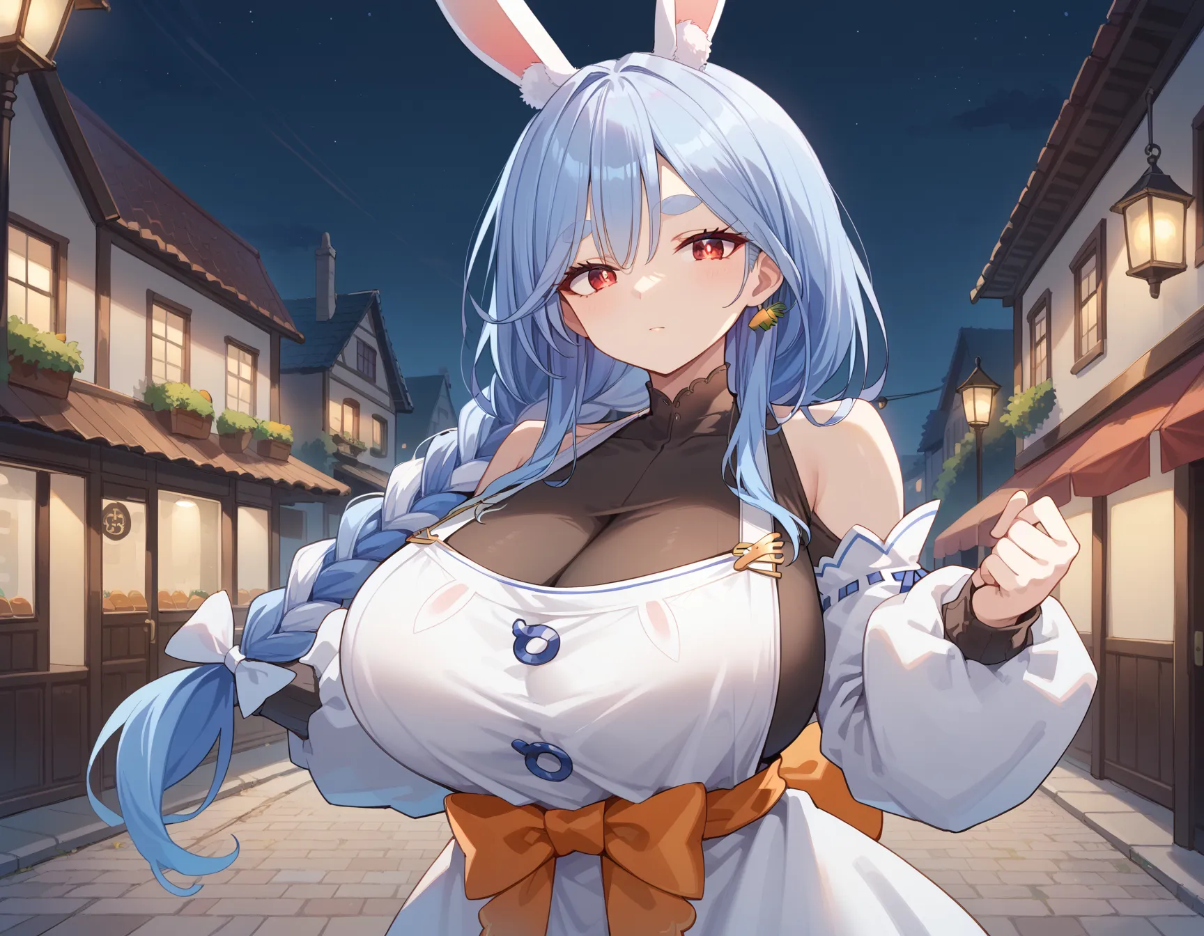 ホロライブの人気VTuber兎田ぺこらちゃんのお母さまのエロいAI画像440枚！(6ページ目)の36枚目の画像です。