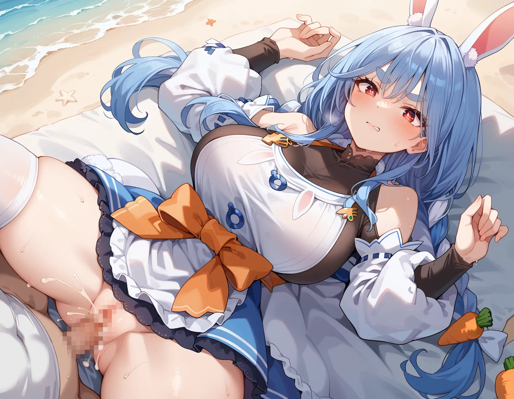 ホロライブの人気VTuber兎田ぺこらちゃんのお母さまのエロいAI画像440枚！(7ページ目)の28枚目の画像です。