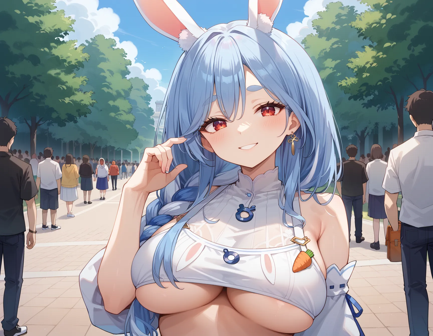 ホロライブの人気VTuber兎田ぺこらちゃんのお母さまのエロいAI画像440枚！(7ページ目)の37枚目の画像です。