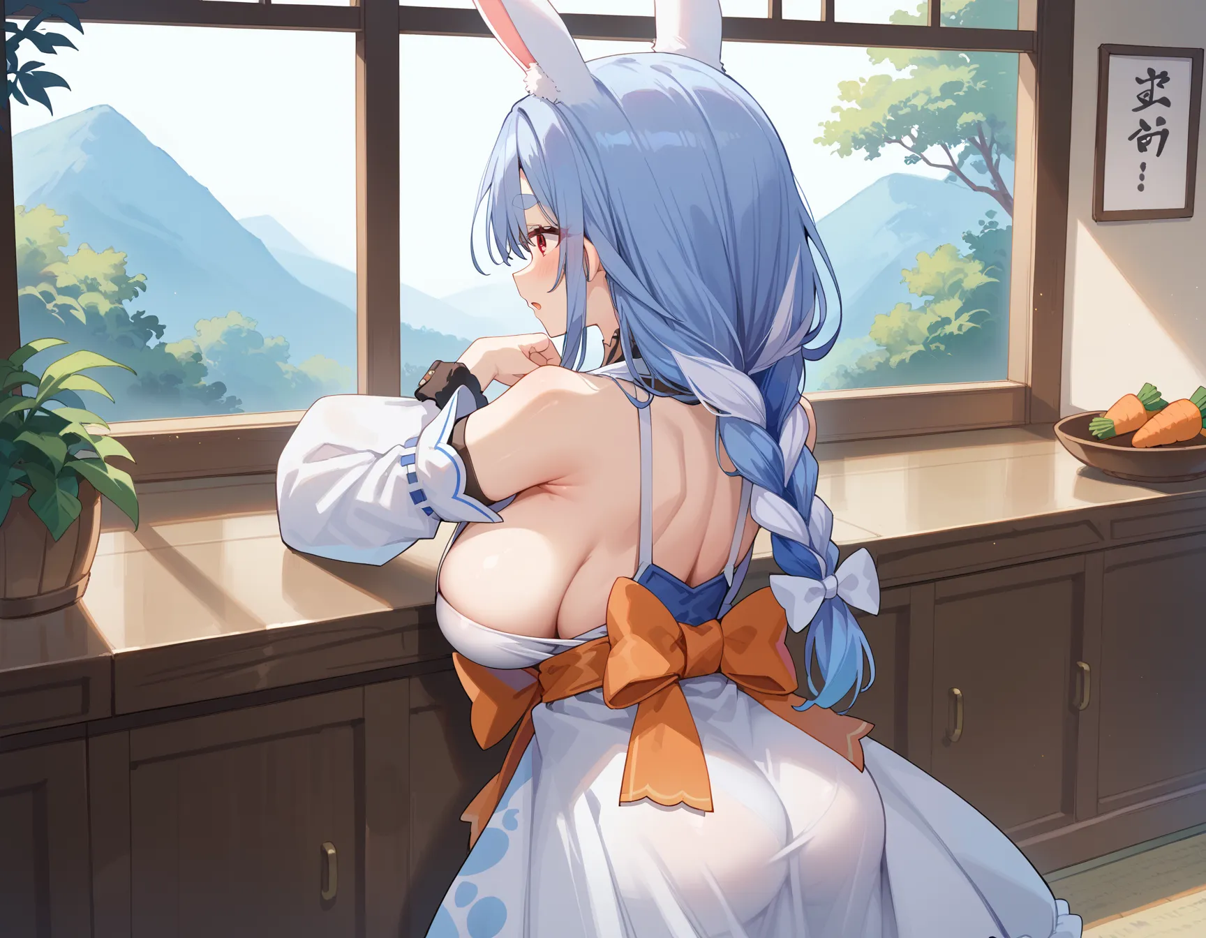ホロライブの人気VTuber兎田ぺこらちゃんのお母さまのエロいAI画像440枚！(8ページ目)の40枚目の画像です。