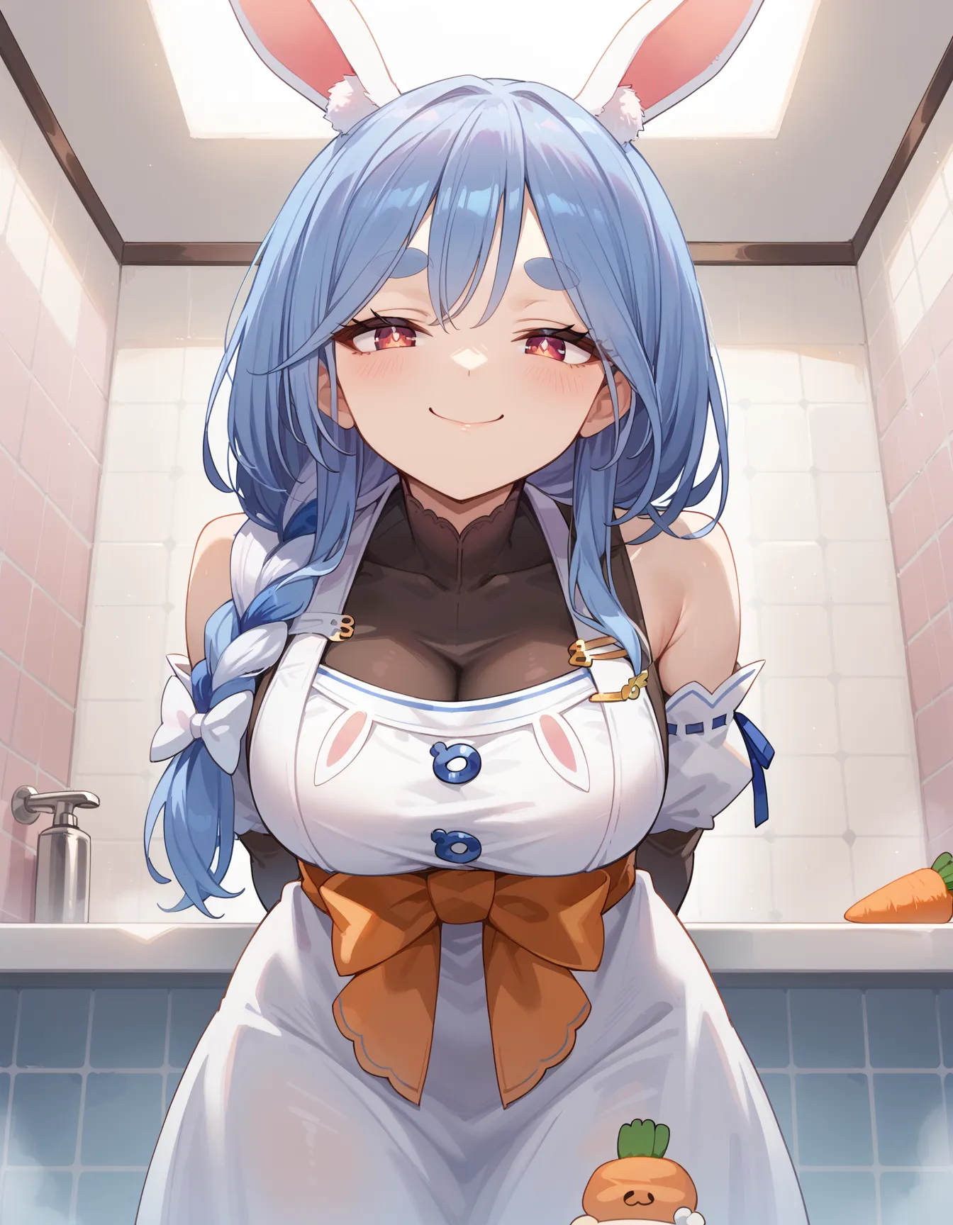 ホロライブの人気VTuber兎田ぺこらちゃんのお母さまのエロいAI画像440枚！(9ページ目)の22枚目の画像です。