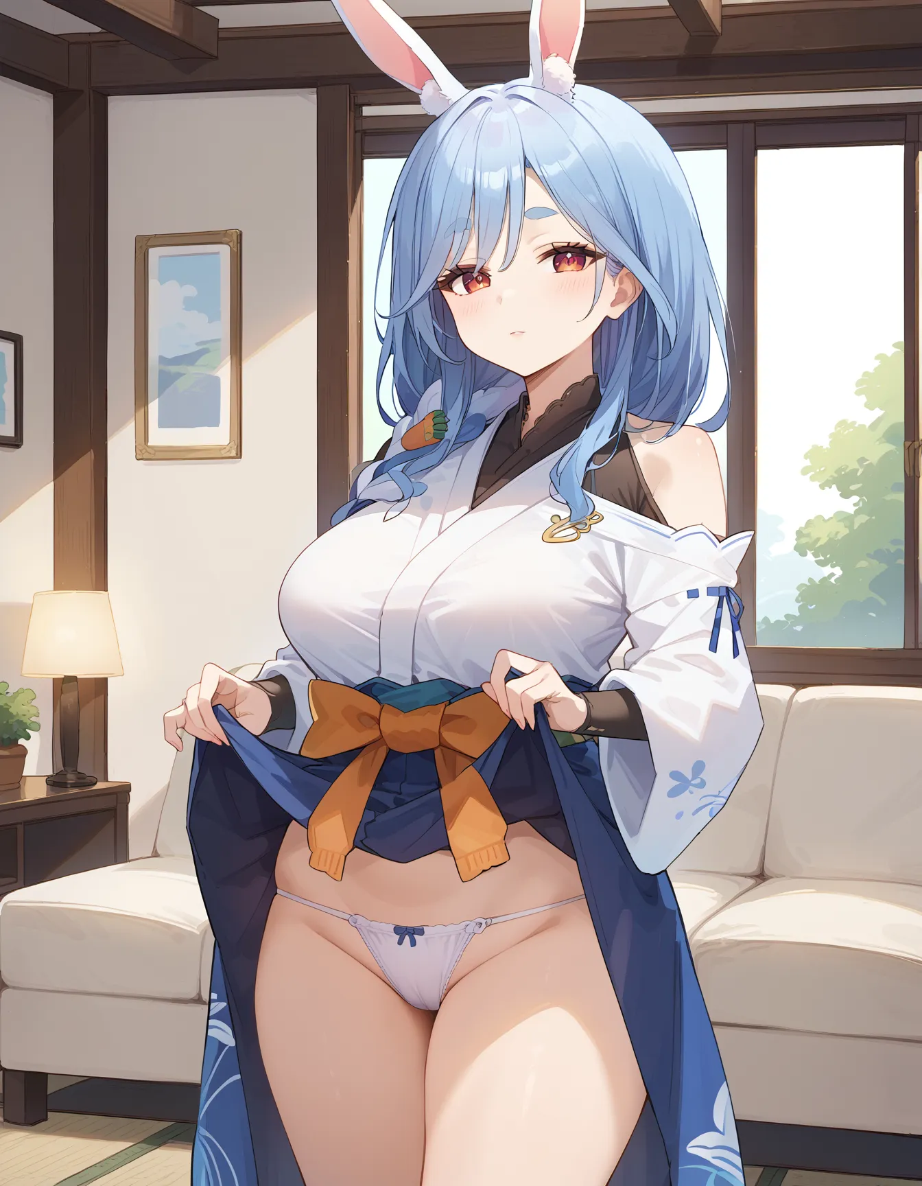 ホロライブの人気VTuber兎田ぺこらちゃんのお母さまのエロいAI画像440枚！(9ページ目)の34枚目の画像です。