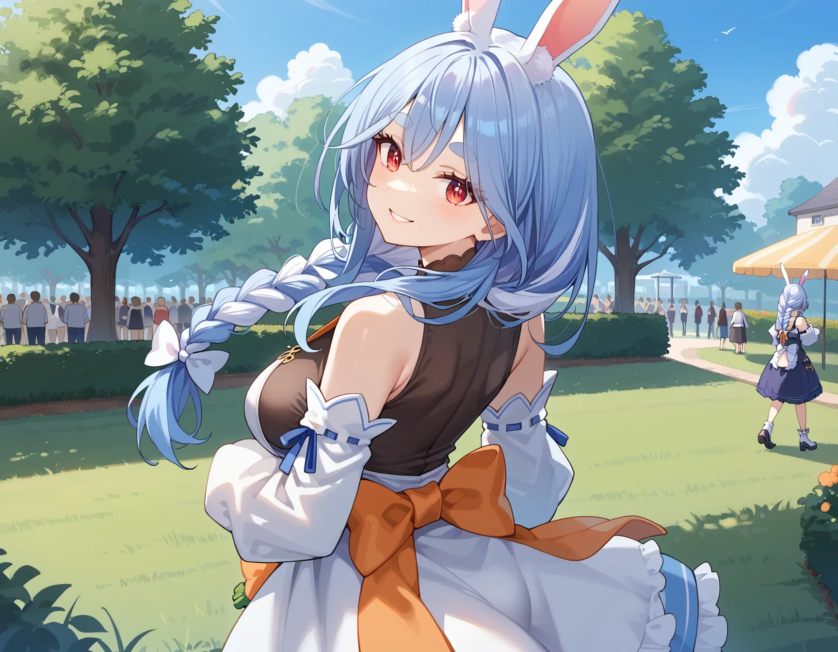 ホロライブの人気VTuber兎田ぺこらちゃんのお母さまのエロいAI画像440枚！(10ページ目)の9枚目の画像です。