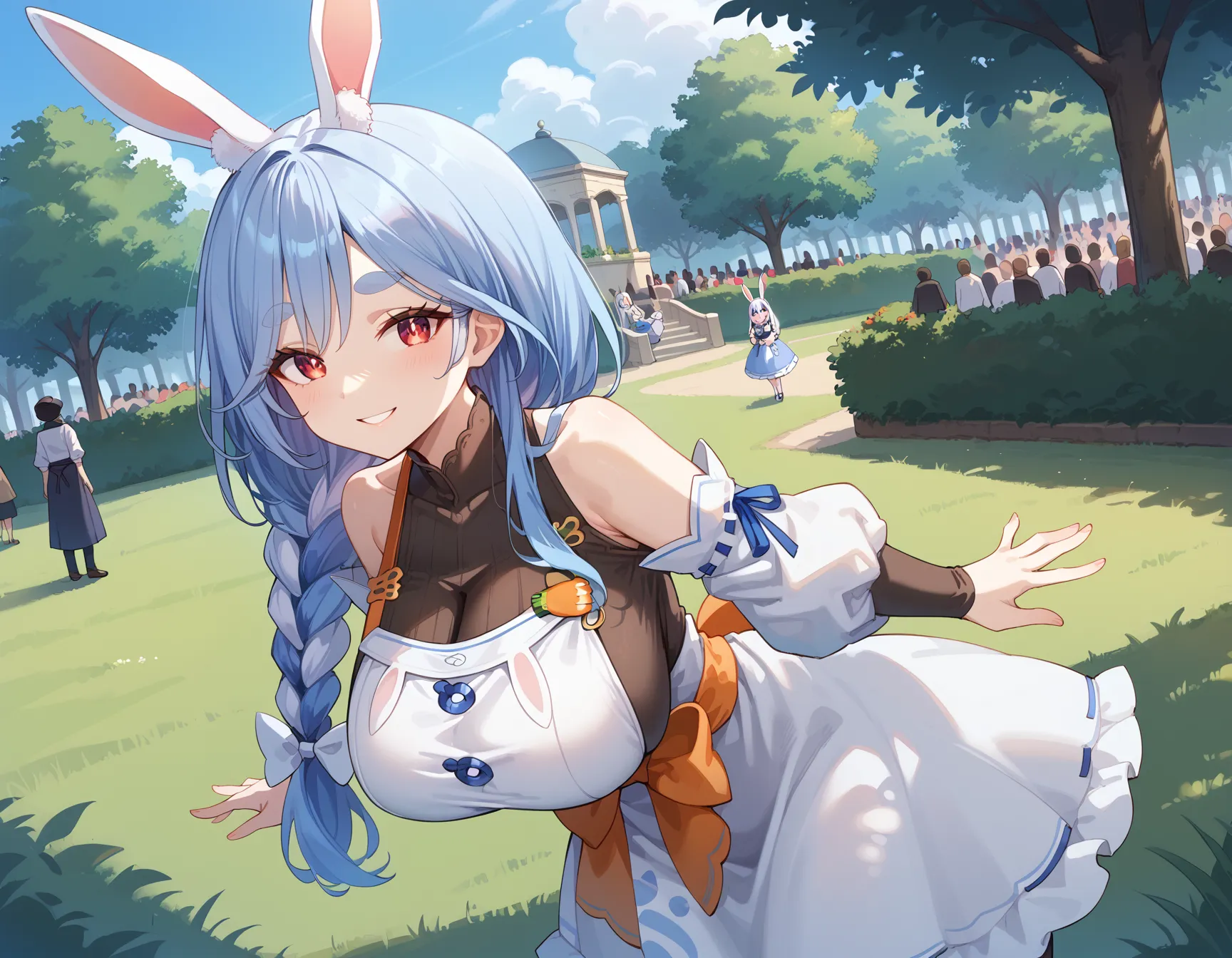 ホロライブの人気VTuber兎田ぺこらちゃんのお母さまのエロいAI画像440枚！(10ページ目)の24枚目の画像です。