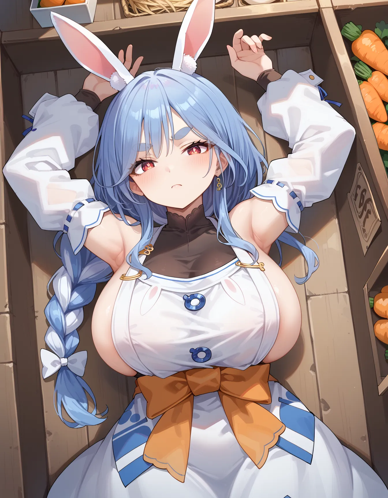 ホロライブの人気VTuber兎田ぺこらちゃんのお母さまのエロいAI画像440枚！(11ページ目)の11枚目の画像です。