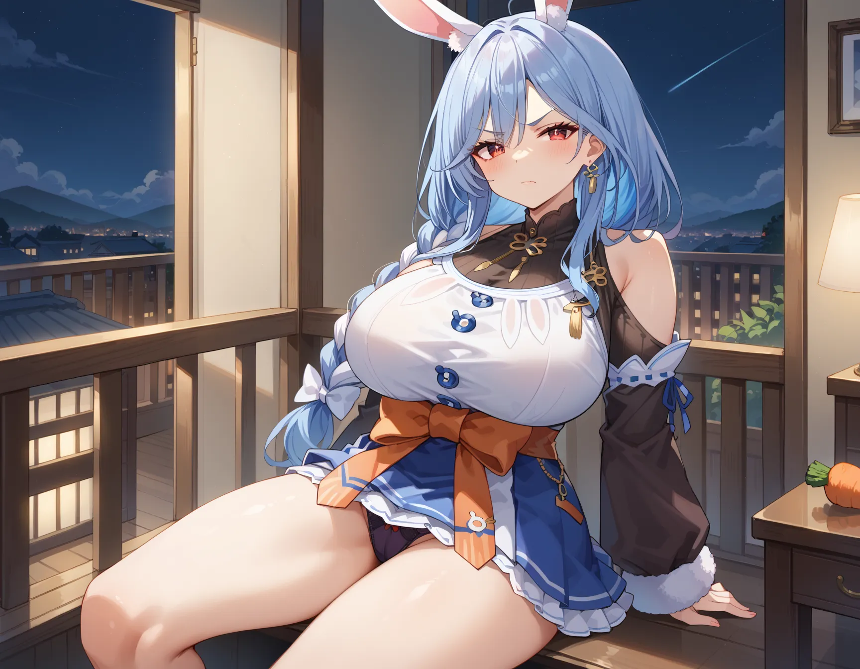 ホロライブの人気VTuber兎田ぺこらちゃんのお母さまのエロいAI画像440枚！(11ページ目)の24枚目の画像です。